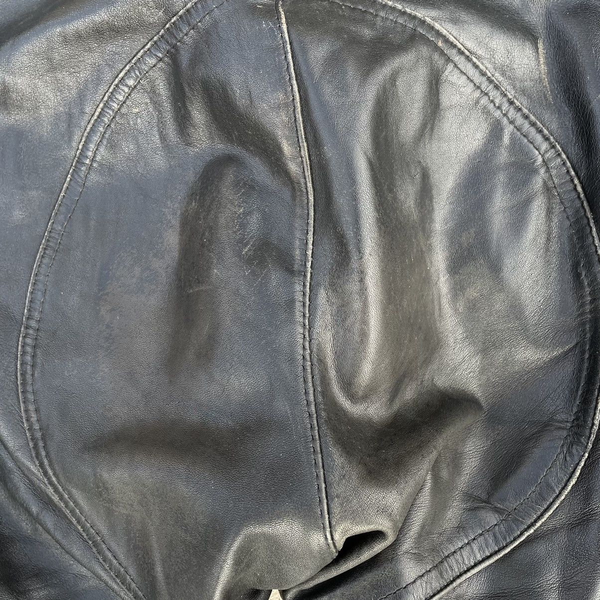 Vintage Vintage Moto Leather Pants 29 Size 90s USA Japanese Style Size US 29 - 8 Thumbnail