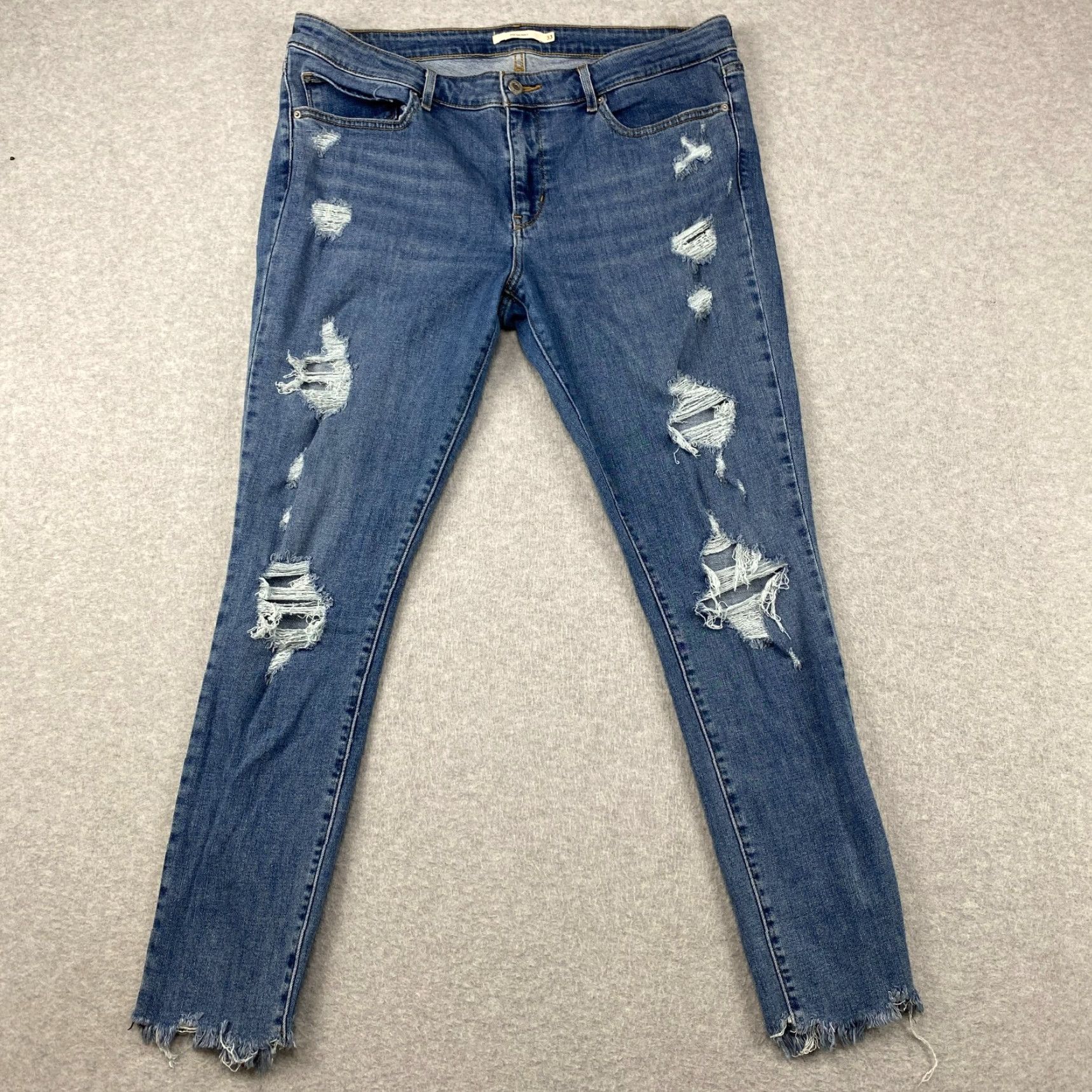 Levi's VINTAGE Levi's 711 Denim Jeans Womens Skinny 36 XS? Size 25" / US 0 / IT 36 - 2 Thumbnail