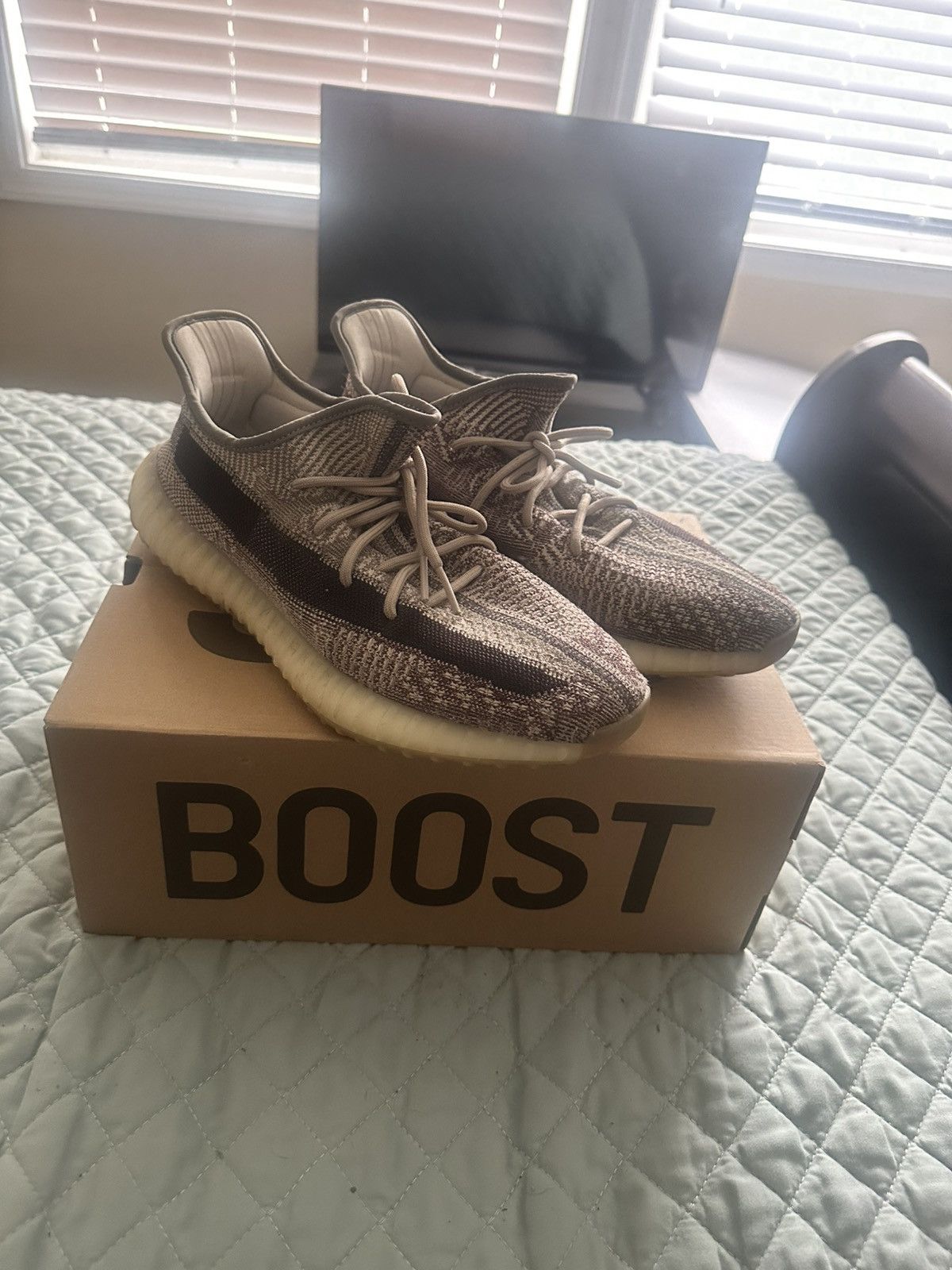 Yeezy Adidas Yeezy Boost 350 V2 Zyon Size US 12 / EU 45 - 6 Thumbnail