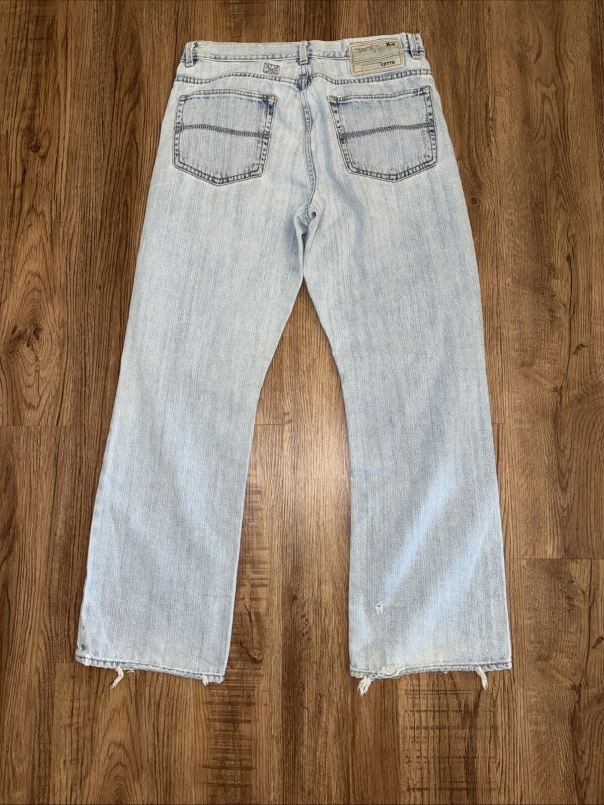 X2 Vtg Y2K X2 Jeans Men Loose Bootcut Blue 34x32 M42 Size US 34 / EU 50 - 9 Thumbnail