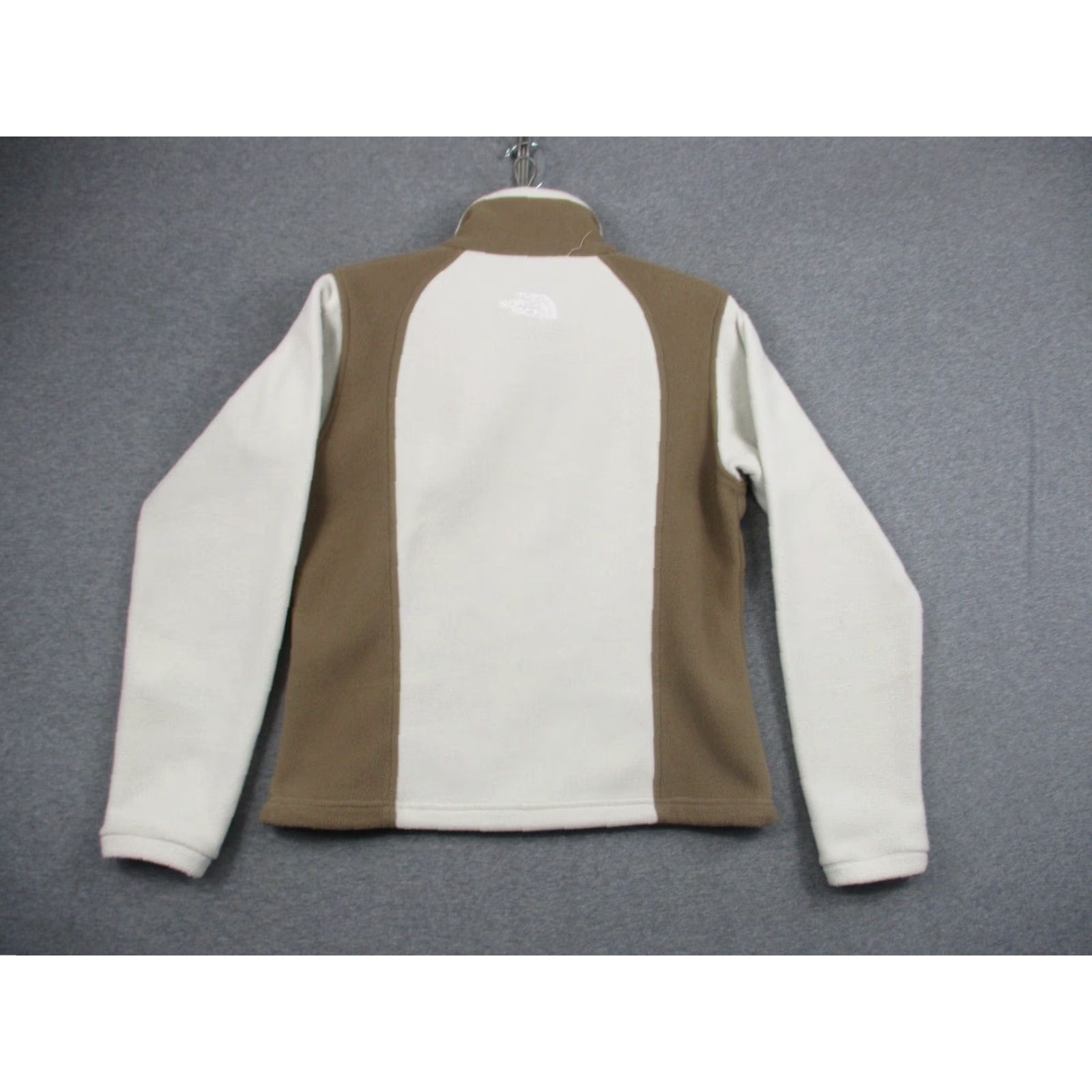 The North Face VINTAGE The North Face Denali Polartec Womens Jacket Small Fleece Full Zip Beige Size S / US 4 / IT 40 - 3 Thumbnail