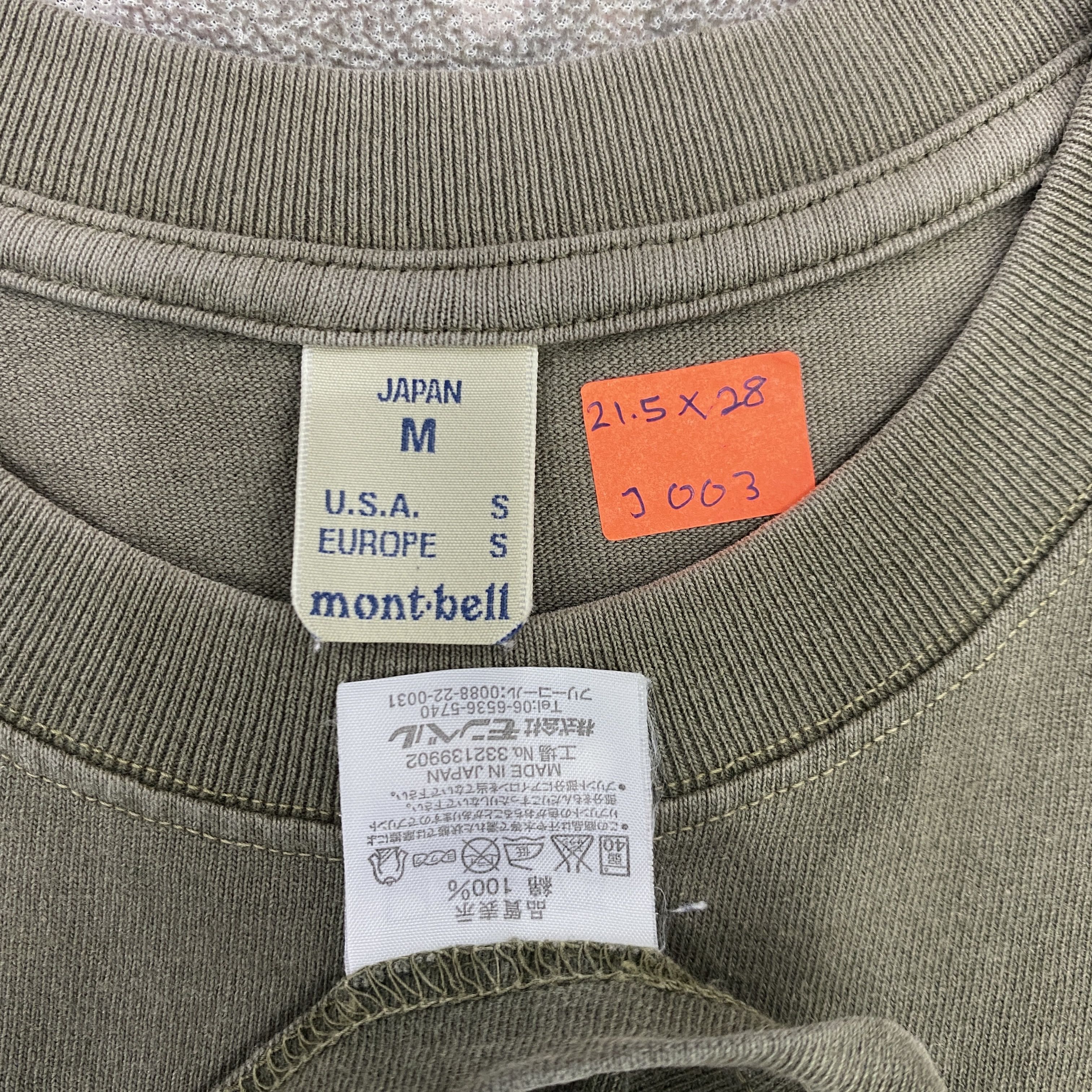 Japanese Brand Vintage Mont Bell Save The Forest Sun Faded Tshirt - J003 Size US M / EU 48-50 / 2 - 4 Thumbnail