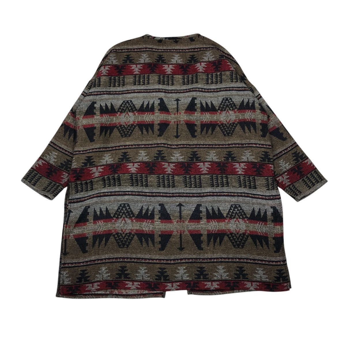 Japanese Brand 🔥VINTAGE JACKET NAVAJO NATIVE AZTEC SUVERE ISSEY MIYAKE Size US L / EU 52-54 / 3 - 2 Thumbnail