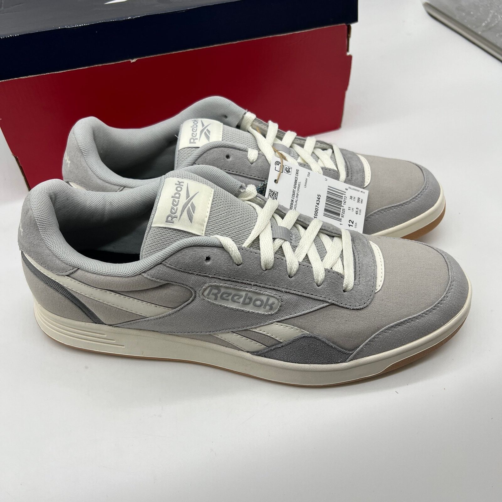 Reebok Reebok Unisex-Adult Court Advance Canvas Sneaker Size 12 Men Size US 12 / EU 45 - 5 Thumbnail