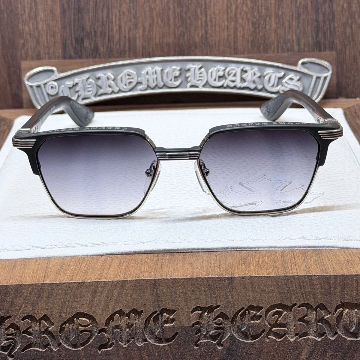 Chrome Hearts Chrome Hearts BLAZIN 1/1 Sunglasses Size ONE SIZE - 3 Thumbnail