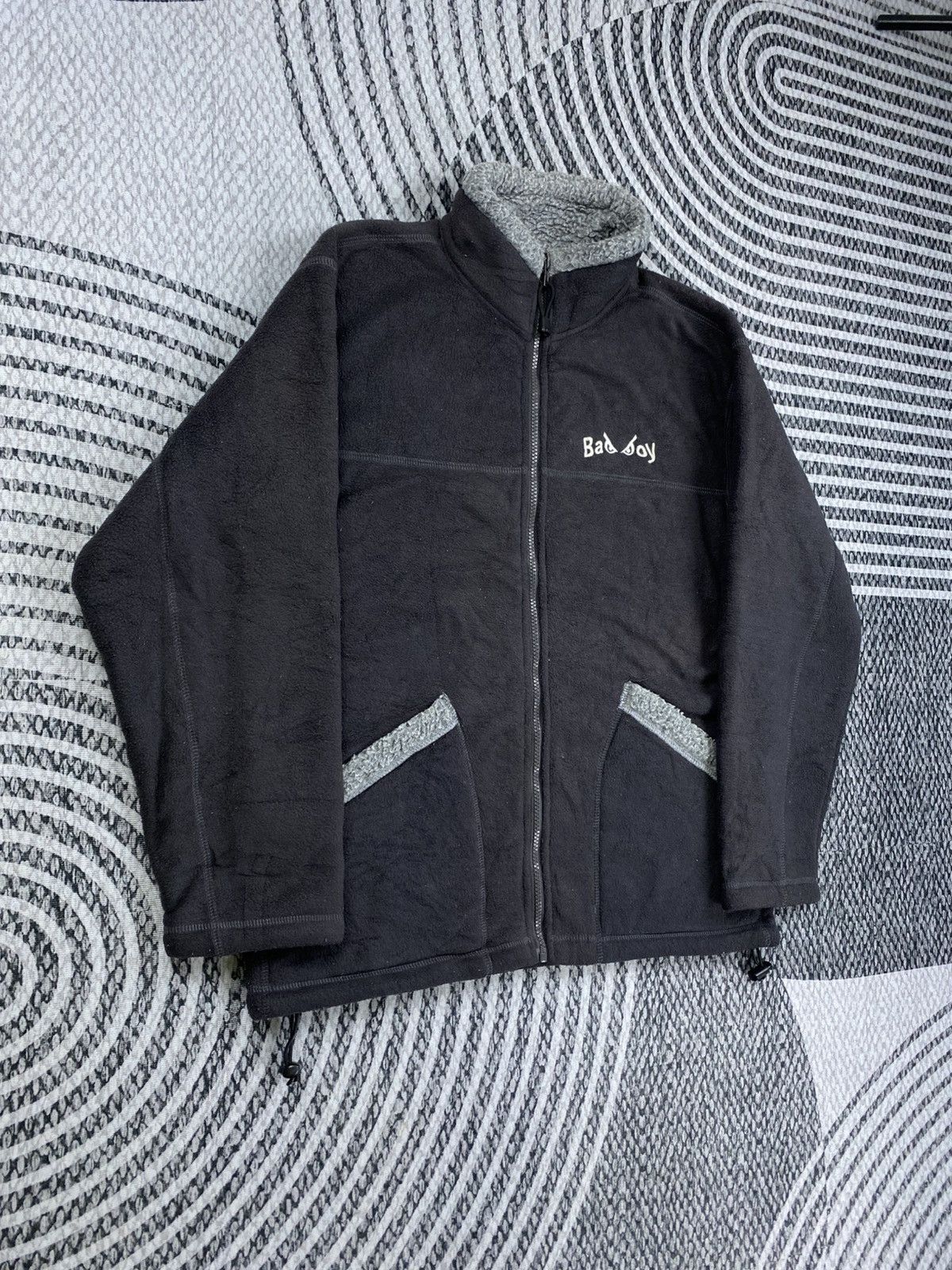 Other Vintage Bad Boy Embroidery Logo Fleece Zipper Jacket Size US M / EU 48-50 / 2 - 3 Thumbnail