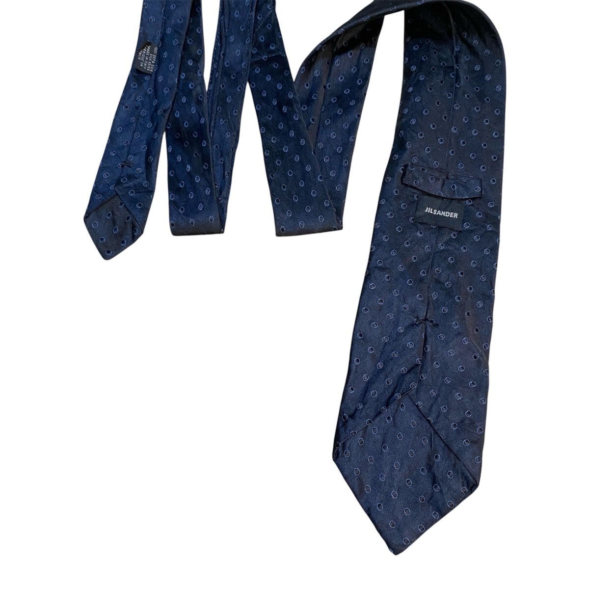 Jil Sander Archive Jil Sander by Raf Simons Dot monogram Silk Tie Size ONE SIZE - 2 Thumbnail