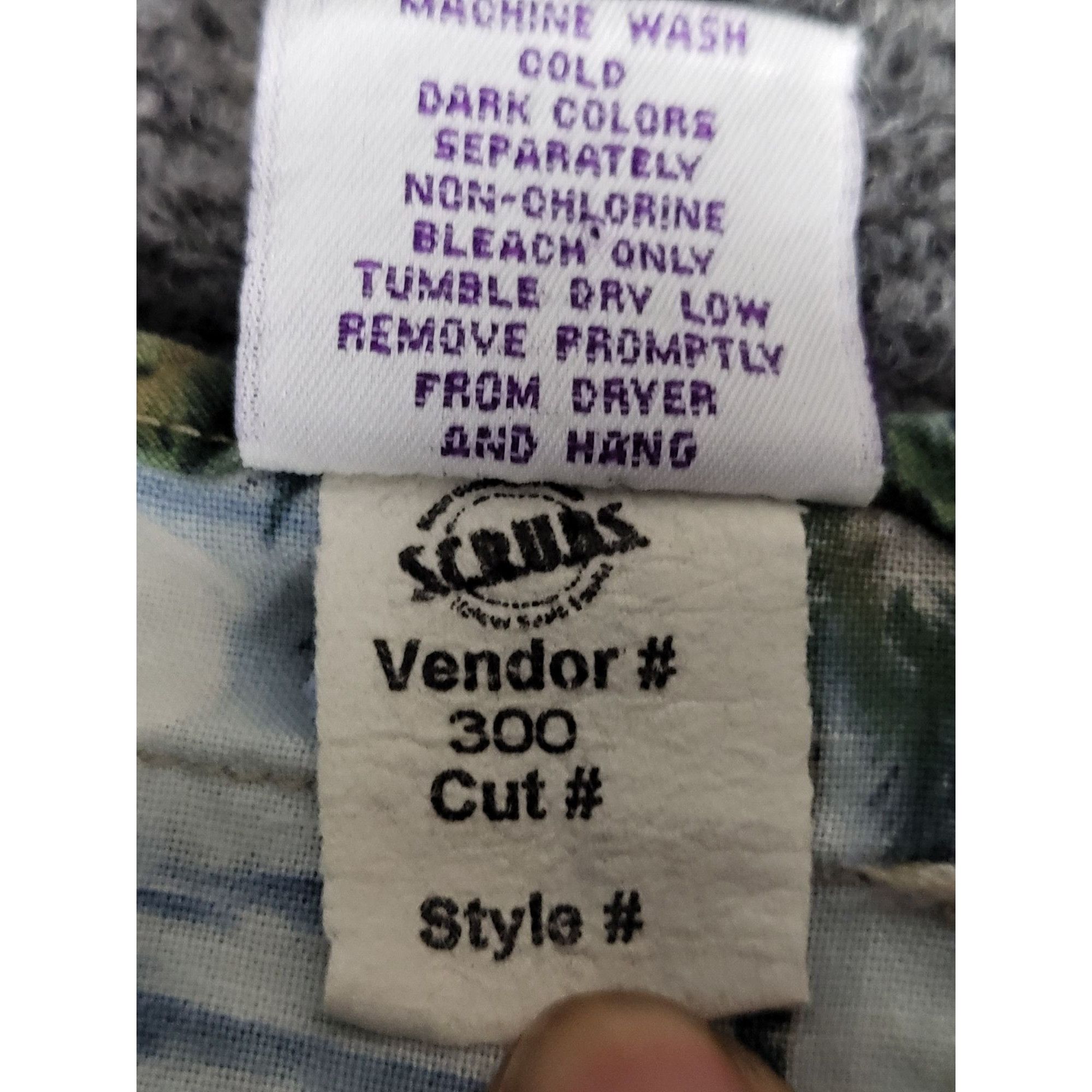 Vintage S.C.R.U.B.S Rare Tropical Scrub Top Unisex Sz L Island Beach Size L / US 10 / IT 46 - 8 Thumbnail