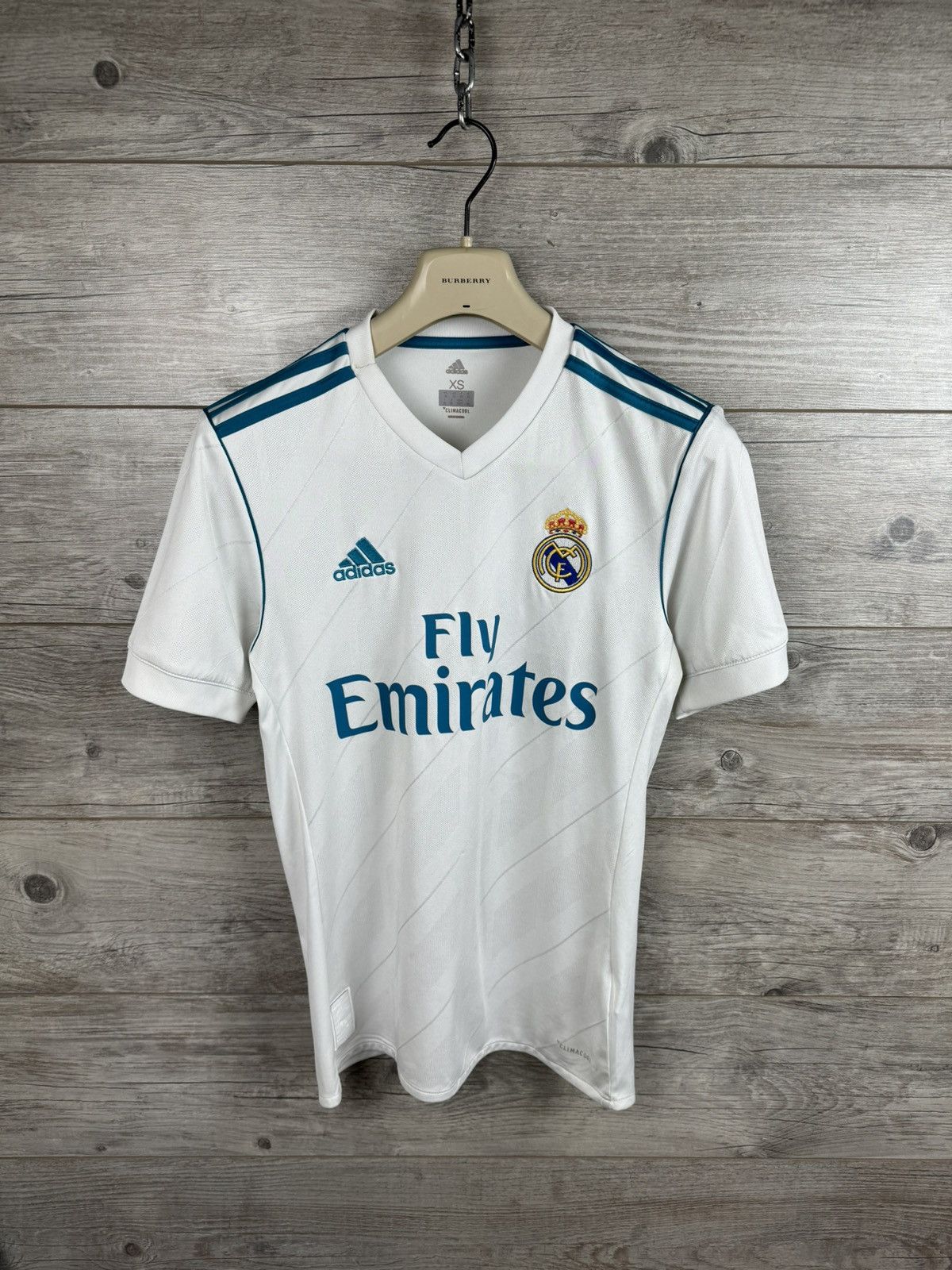 Adidas ADIDAS REAL MADRID SOCCER JERSEY ⚽️ Y2K DRILL STYLE SIZE XS Size US XS / EU 42 / 0 - 3 Thumbnail