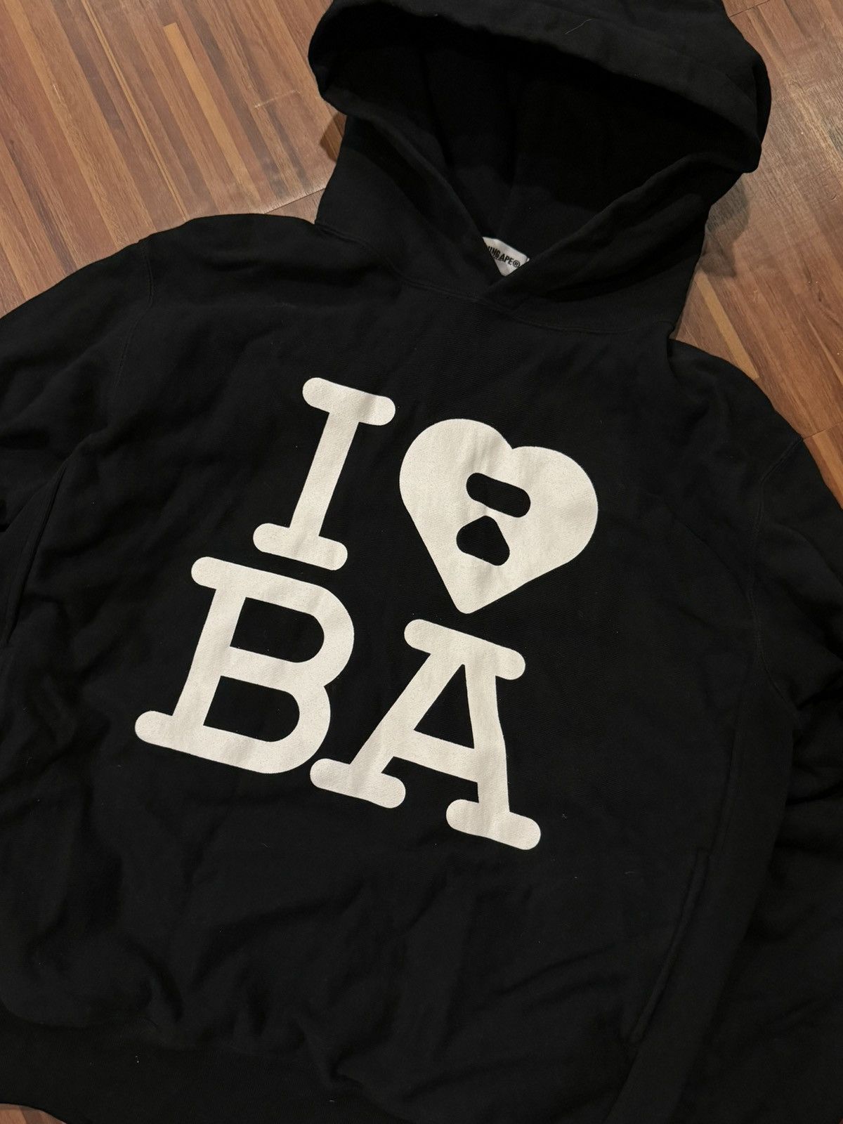 Bape I ❤️ BA Pullover Hoodie Size US M / EU 48-50 / 2 - 2 Thumbnail