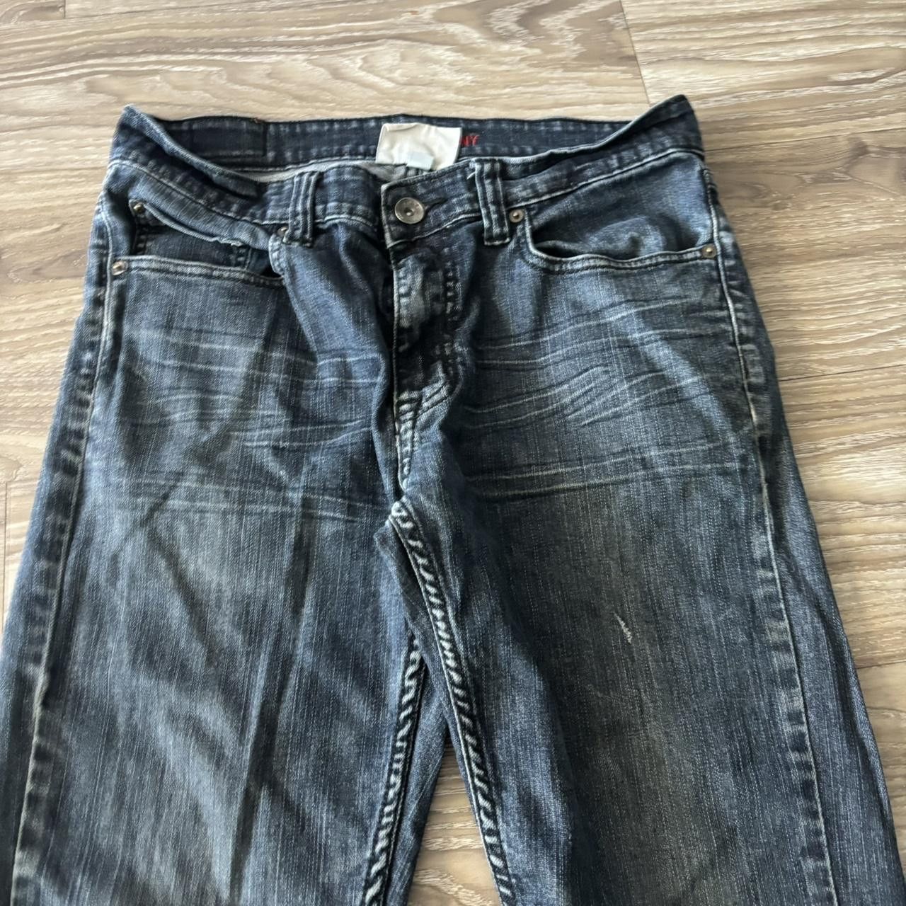 Vintage Crazy Vintage Y2K/2000s Grunge Dark Wash Skinny Denim Jeans! 30x32 Size US 30 / EU 46 - 5 Thumbnail