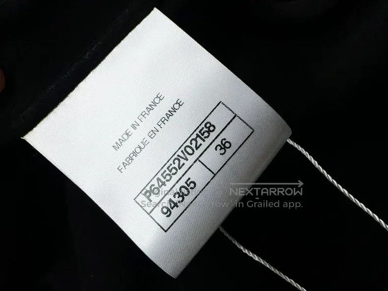 Chanel Chanel 22A black transparent mulberry silk long-sleeved sh Size XS / US 0-2 / IT 36-38 - 5 Thumbnail