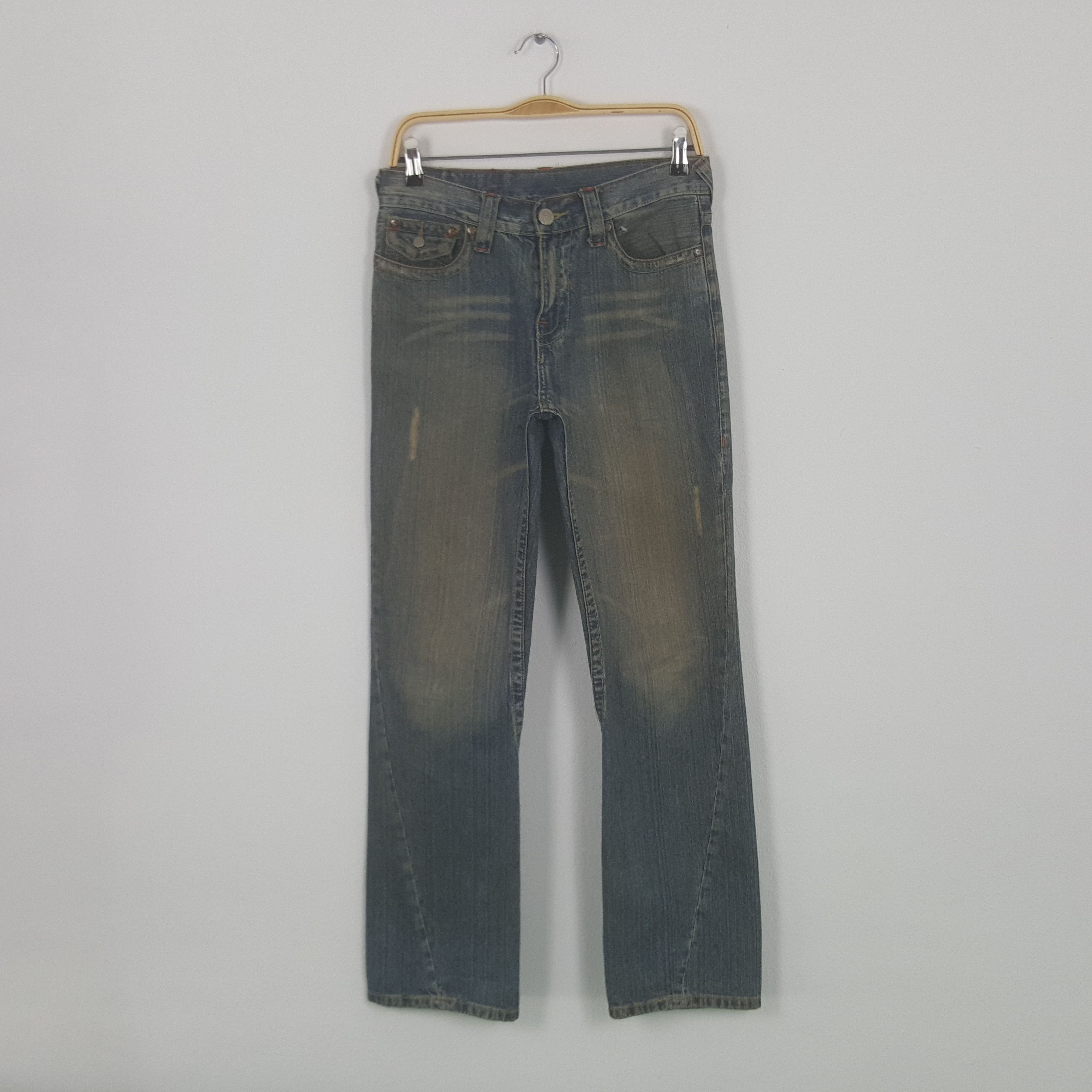 Vintage True Religion American Style Distressed Denim Jeans