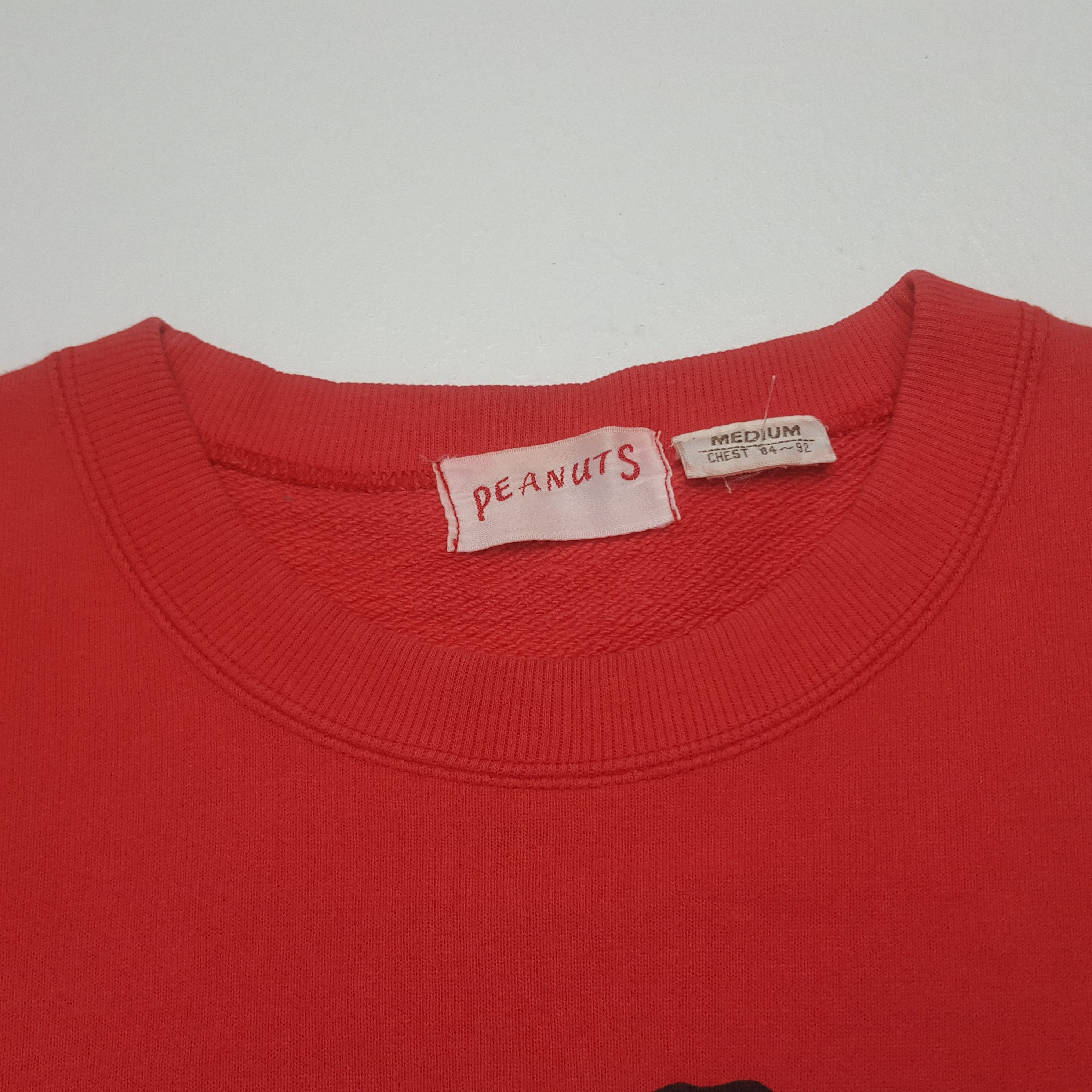 Peanuts Vintage Snoopy Peanuts Cartoon Sweatshirt C306N15 Size US M / EU 48-50 / 2 - 4 Thumbnail