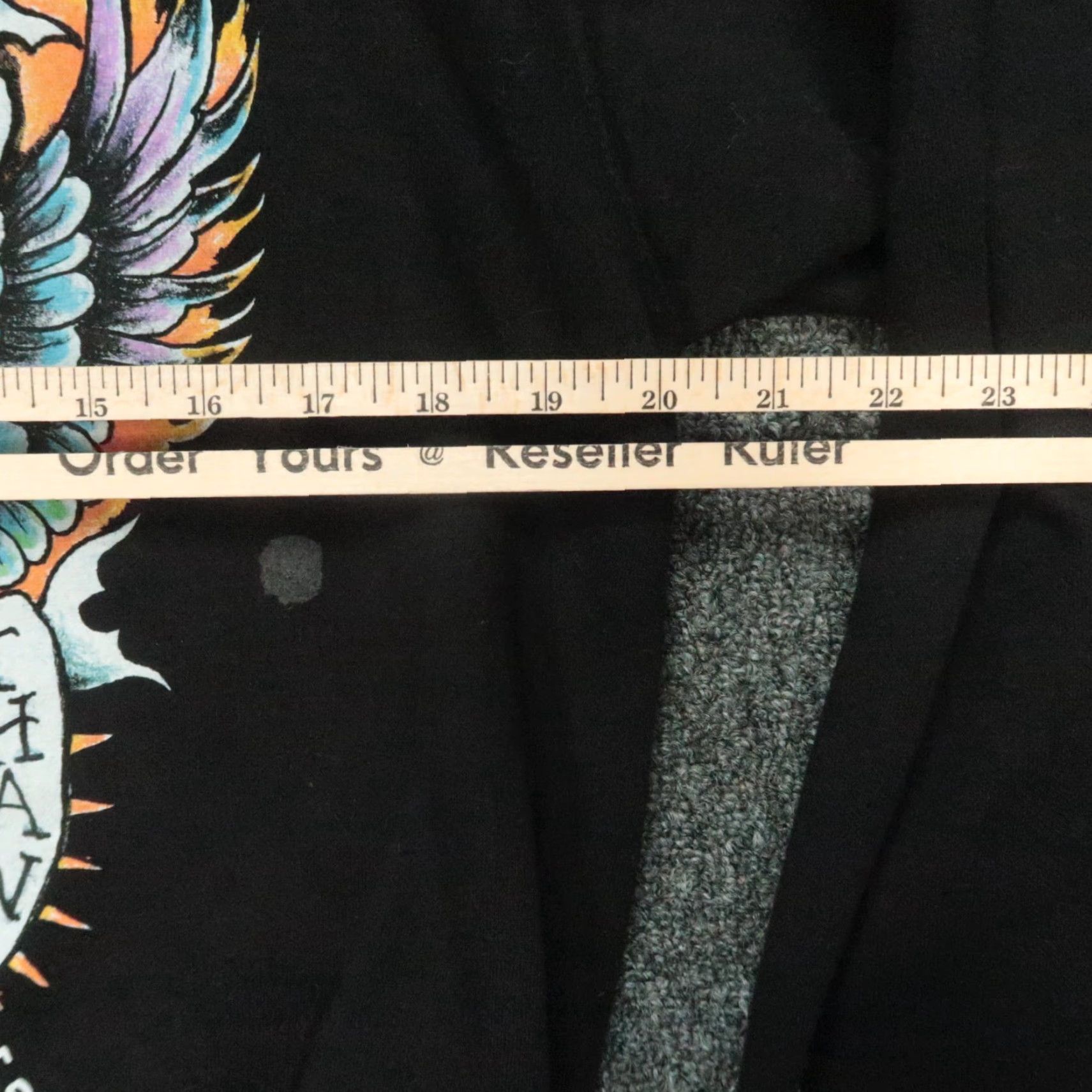 Ed Hardy Hoodie Mens Medium Black Deeper Than Skin De Young Museum Graphic