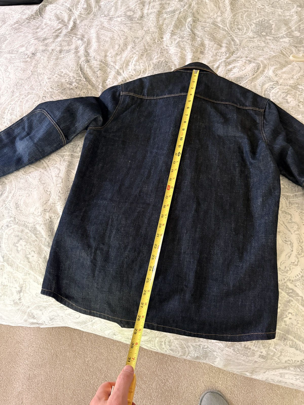 Dehen 1920 Dehen 1920 Crissman Overshirt - Indigo Denim Size US S / EU 44-46 / 1 - 3 Thumbnail