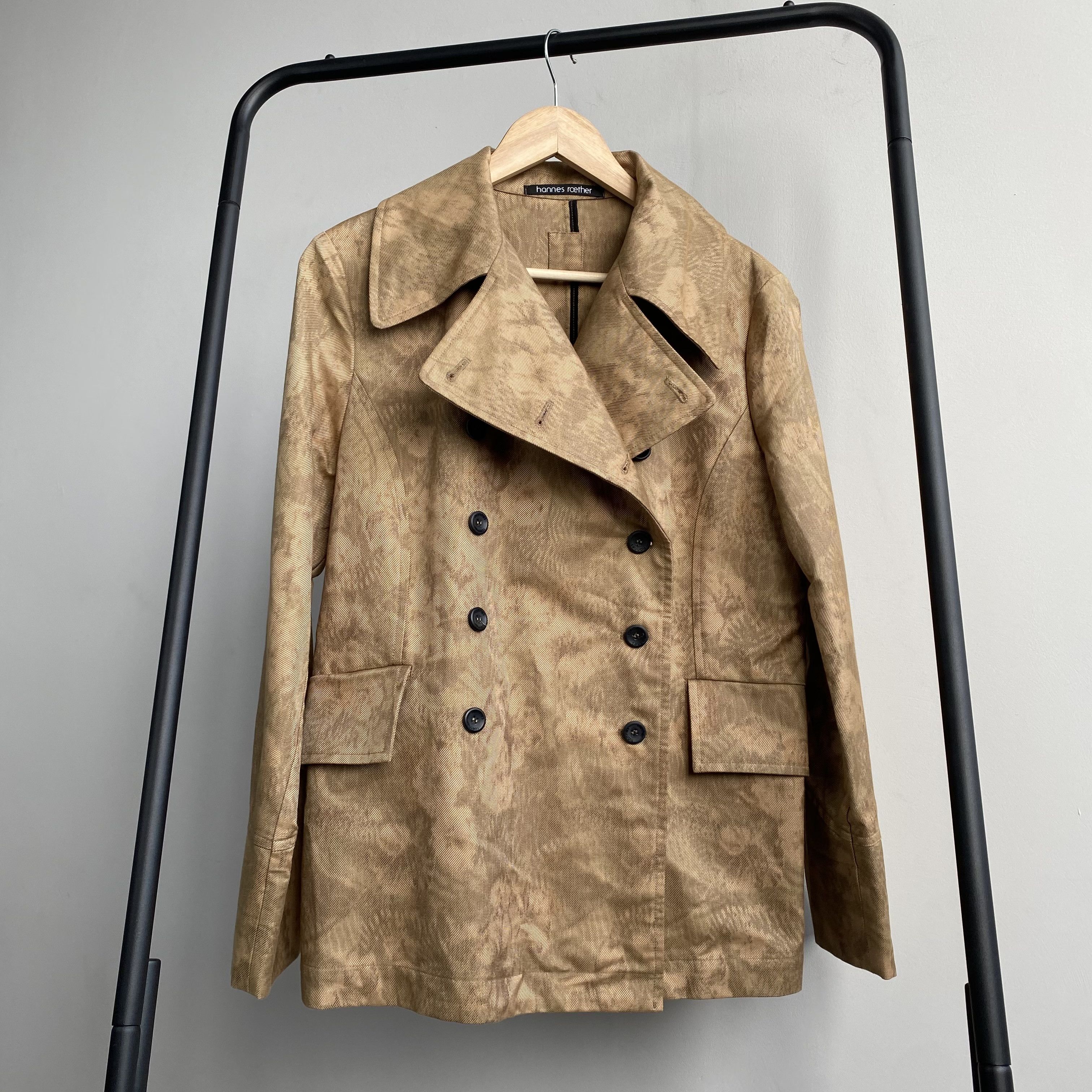 Designer × hannes roether Hannes Roether Women’s Coat Size L / US 10 / IT 46 - 2 Thumbnail