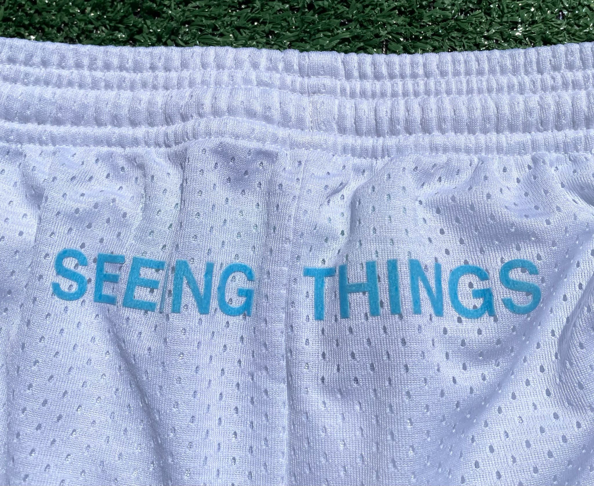 Off-White Off White x Virgil Abloh Seeing Things Mesh Shorts XS Size US 29 - 8 Thumbnail