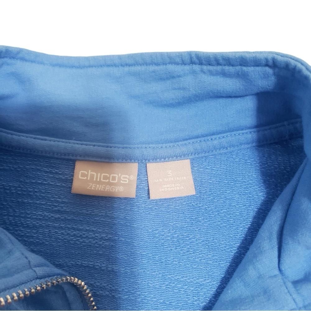 Chicos Chico’s Sky Blue 2 Piece Lounge Set Size 16 Size 38" / US 16 / IT 52 - 3 Thumbnail
