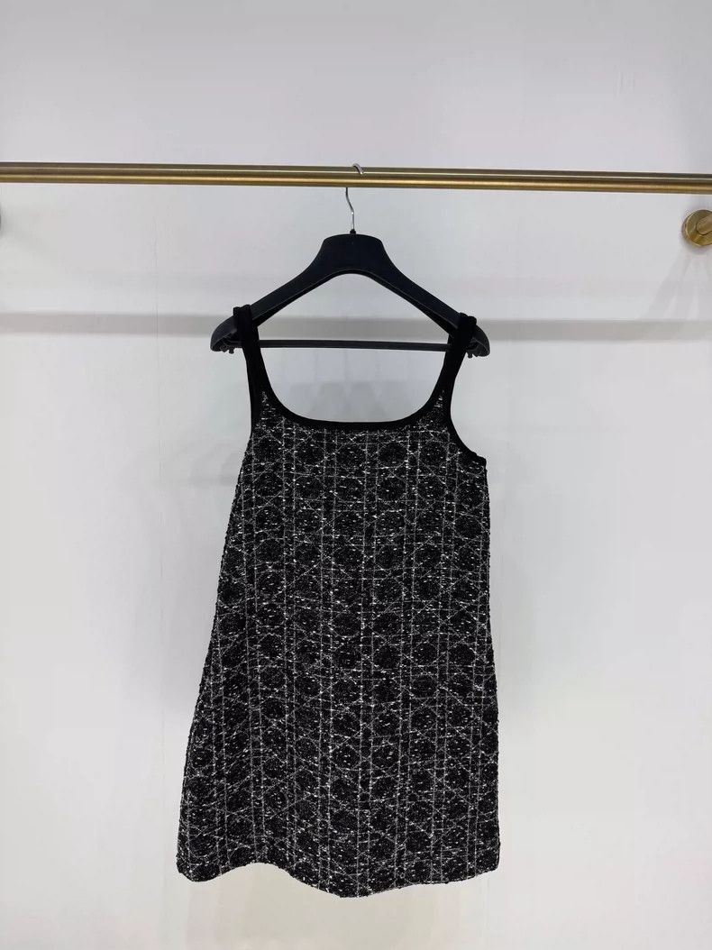 Dior Dior Spring Summer Tweed Dress-2506 Size XS / US 0-2 / IT 36-38 - 2 Thumbnail