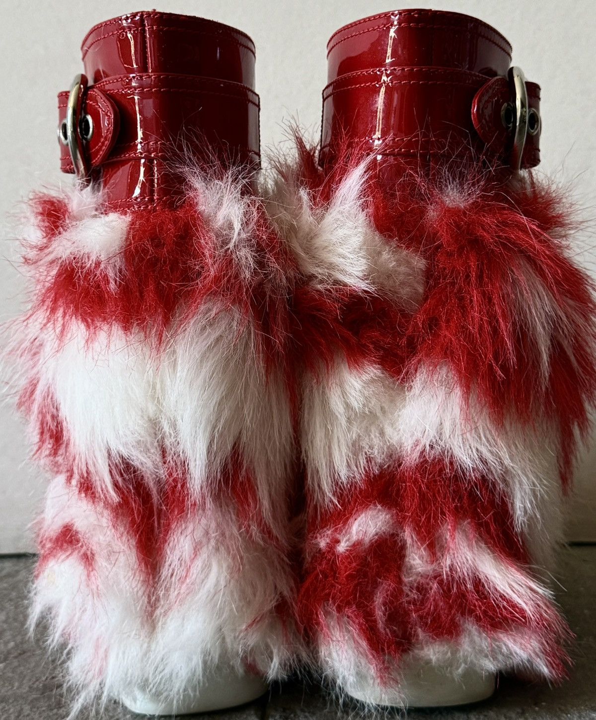 Miu Miu × Prada Miu Miu - Prada - FW2017 - Faux Fur Boots Size US 5 / IT 35 - 9 Thumbnail