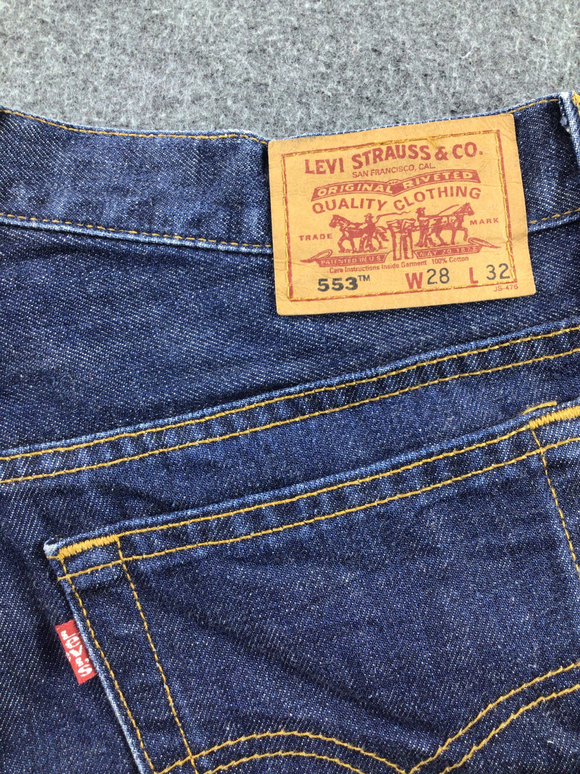 Levi's 90s Vintage Levis 553 Jeans-J662 Size US 31 - 5 Thumbnail