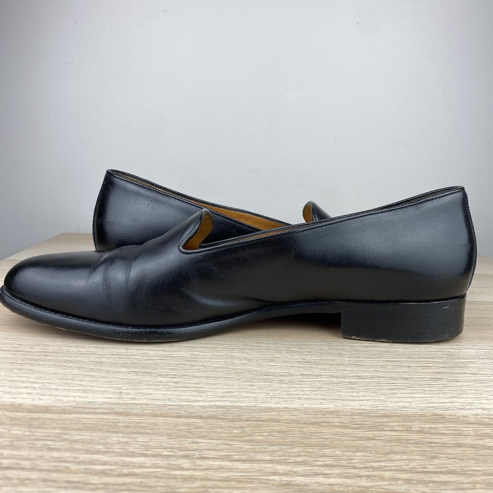Polo Ralph Lauren Polo Ralph Lauren Tuxedo Opera Loafers 11.5D Black Leather Size US 11.5 / EU 44-45 - 5 Thumbnail