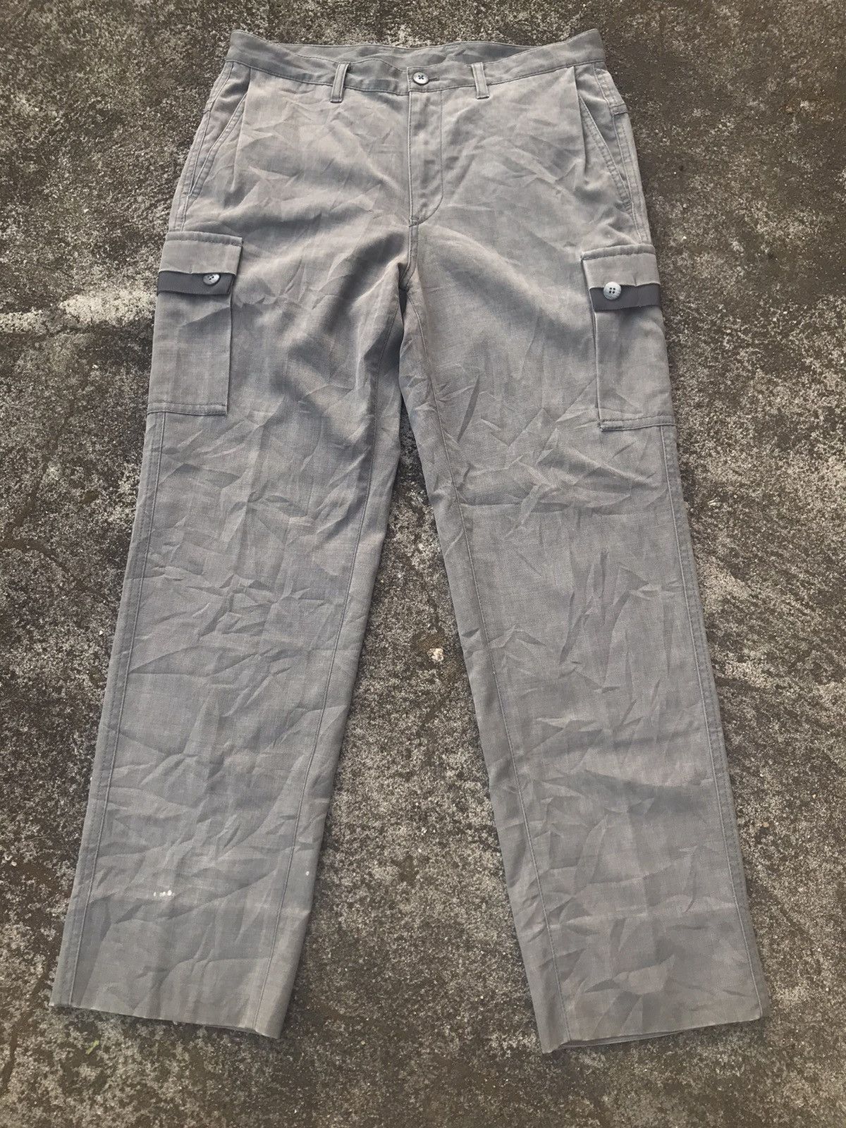 Issey Miyake Men Cargo Pants