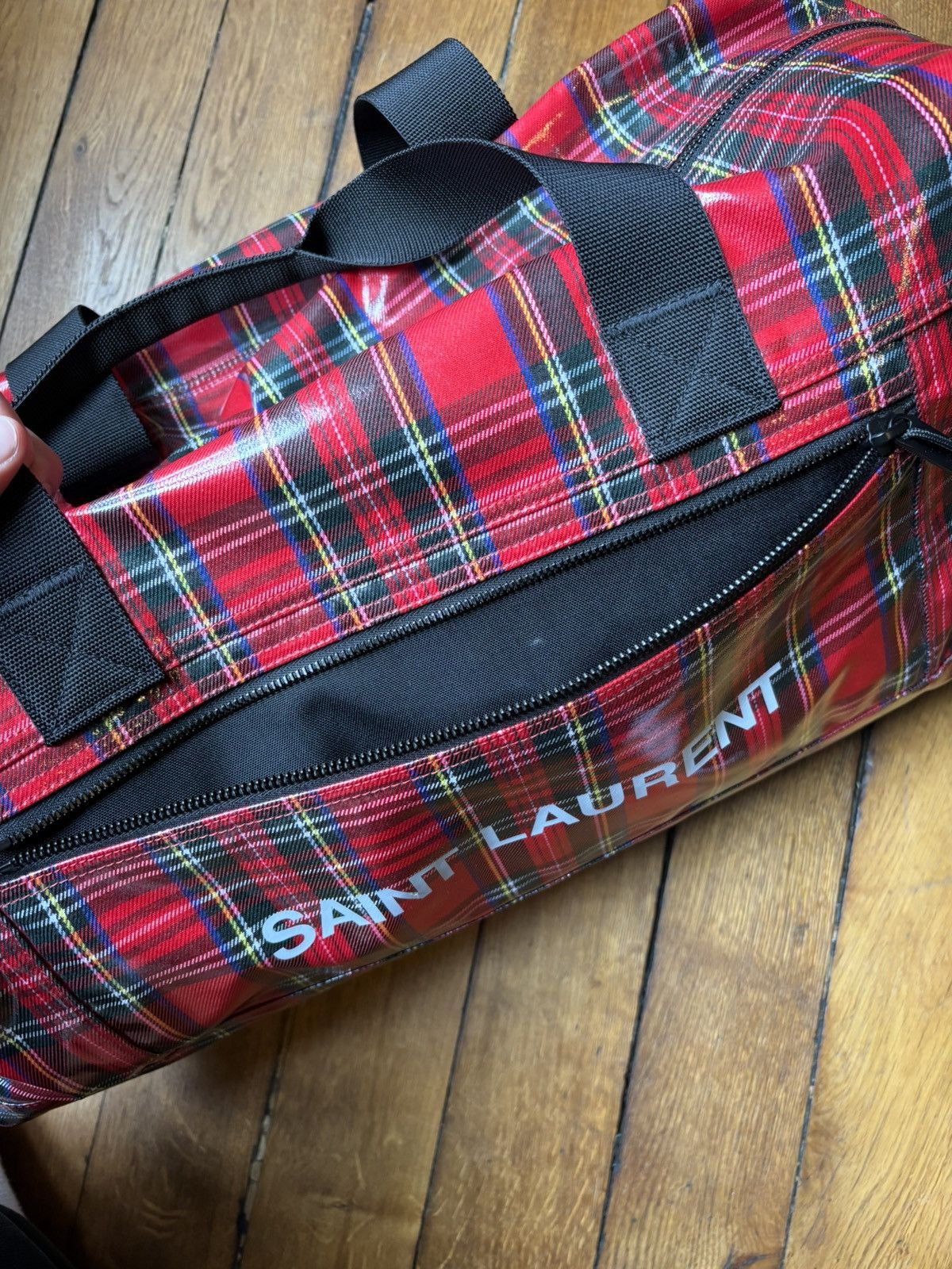 Saint Laurent Paris Logo Duffle Bag Size ONE SIZE - 5 Thumbnail