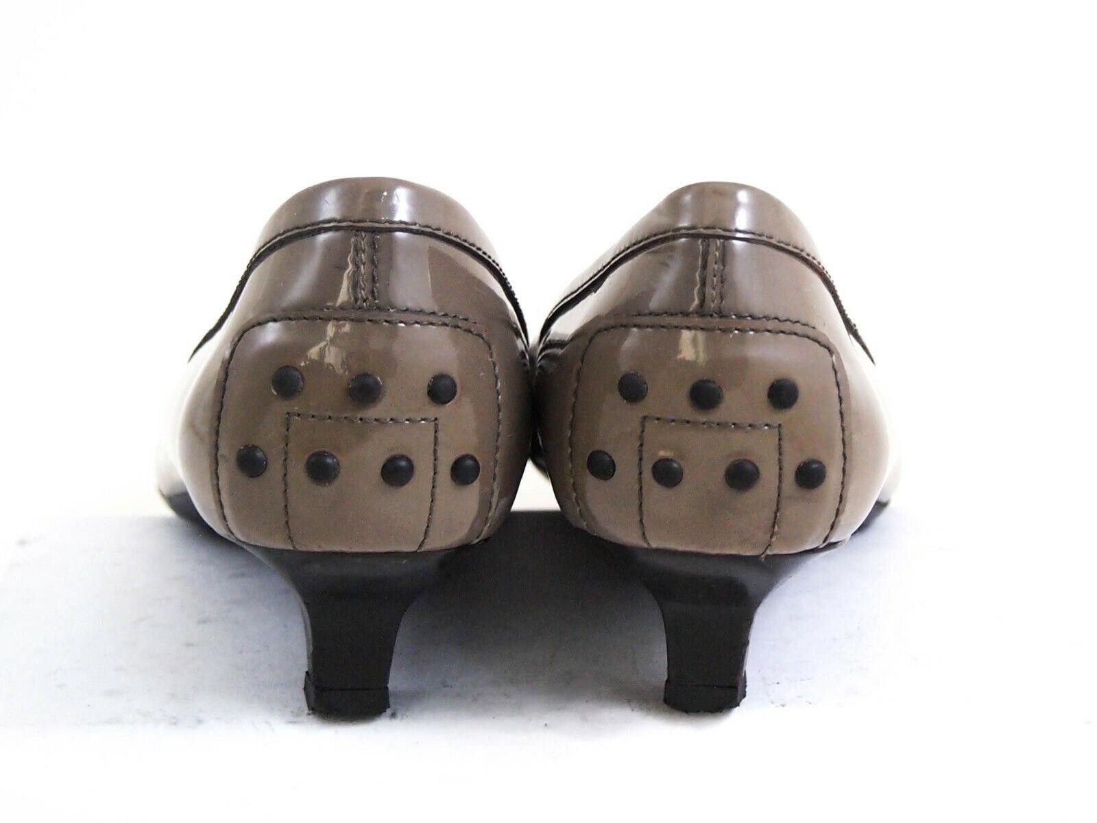 Tod's Tod's Low Heel Pumps Taupe Brown Patent Leather US 8 EU 38 Size US 8 / IT 38 - 7 Thumbnail