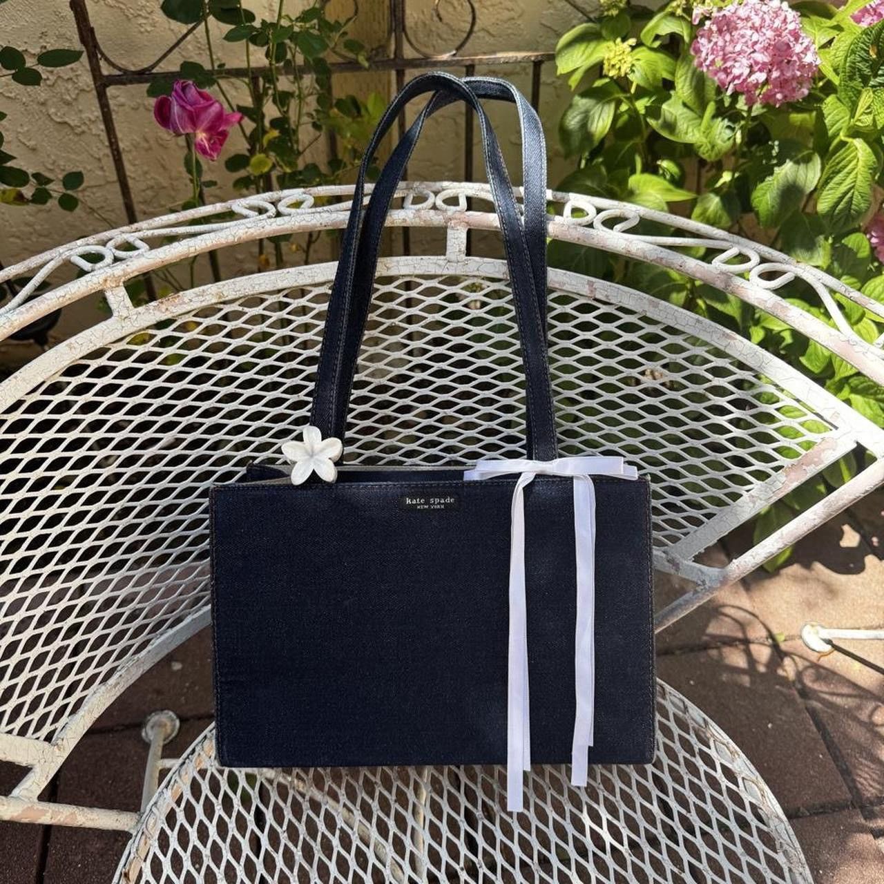 Kate Spade Vintage Kate Spade Denim Tote Size ONE SIZE - 1 Thumbnail