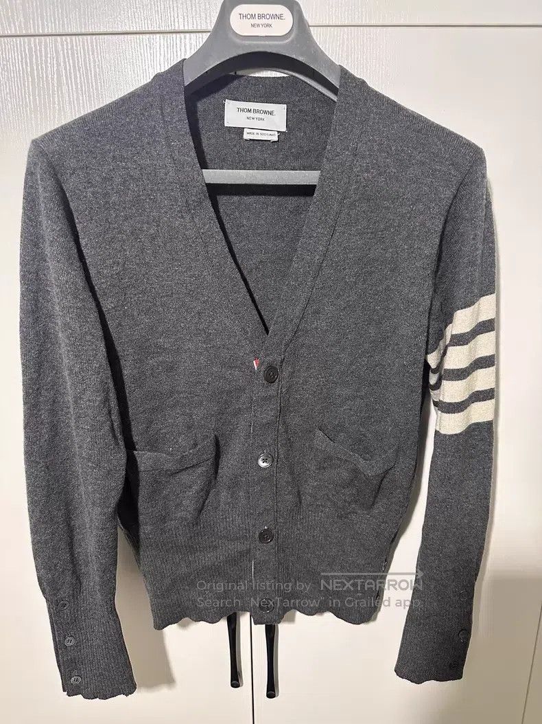 Thom Browne Thom Browne Cashmere Cardigan Size US S / EU 44-46 / 1 - 1 Thumbnail