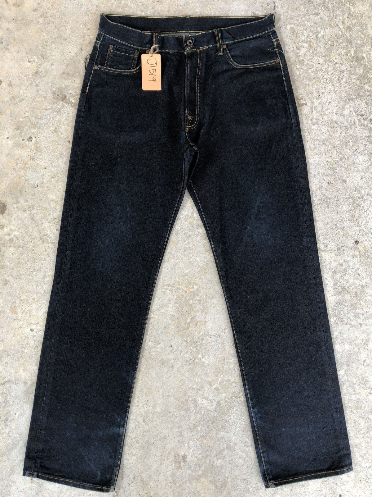 RMC Jeans Red Monkey Company Embroidered Jeans Selvedge Denim Size US 36 / EU 52 - 2 Thumbnail