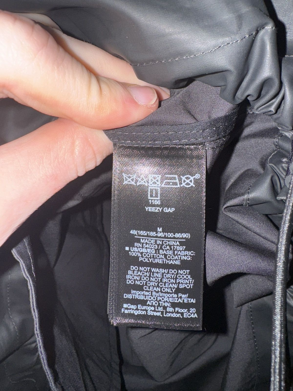 Yeezy Yeezy Gap Balenciaga Coated Cotton Anorak Size US M / EU 48-50 / 2 - 6 Thumbnail