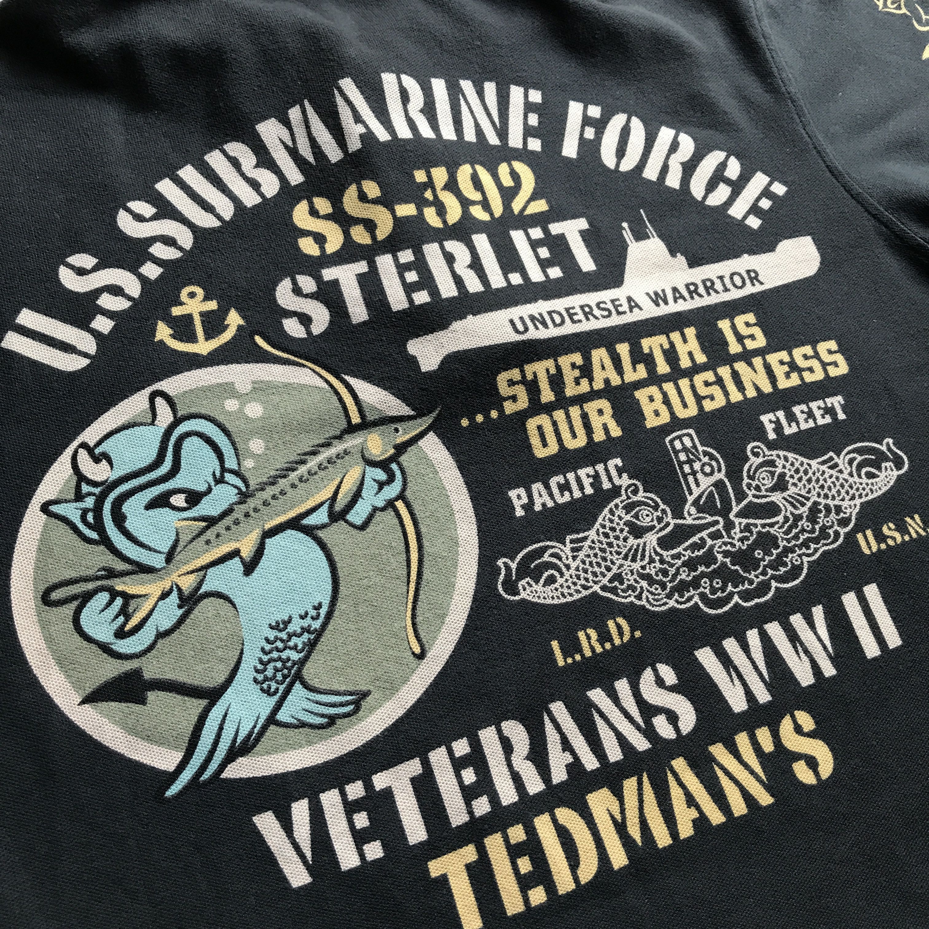 Vintage Vintage ted company us sub marine force Size US XL / EU 56 / 4 - 2 Thumbnail