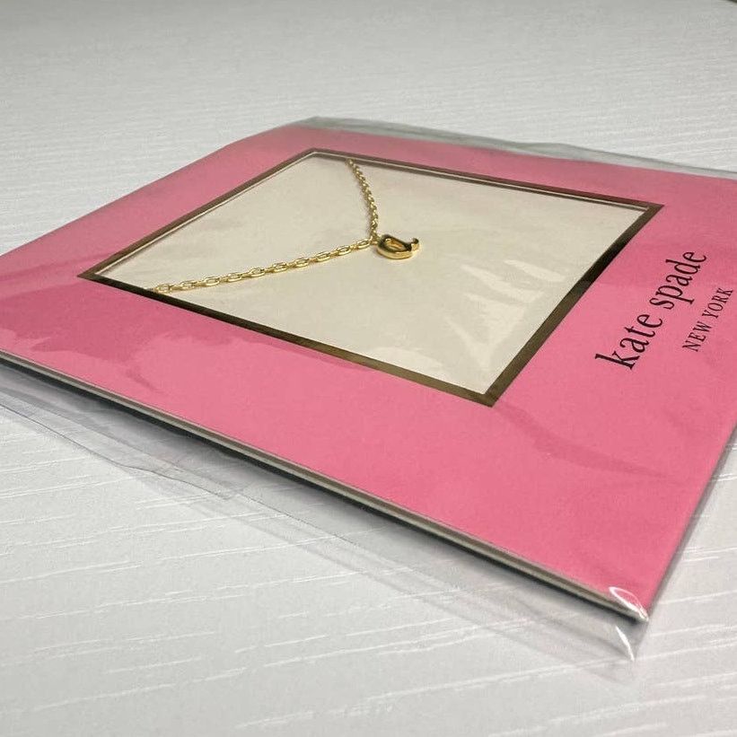 Kate Spade Kate Spade Letter A pendant Gold Tone Necklace Size ONE SIZE - 3 Thumbnail