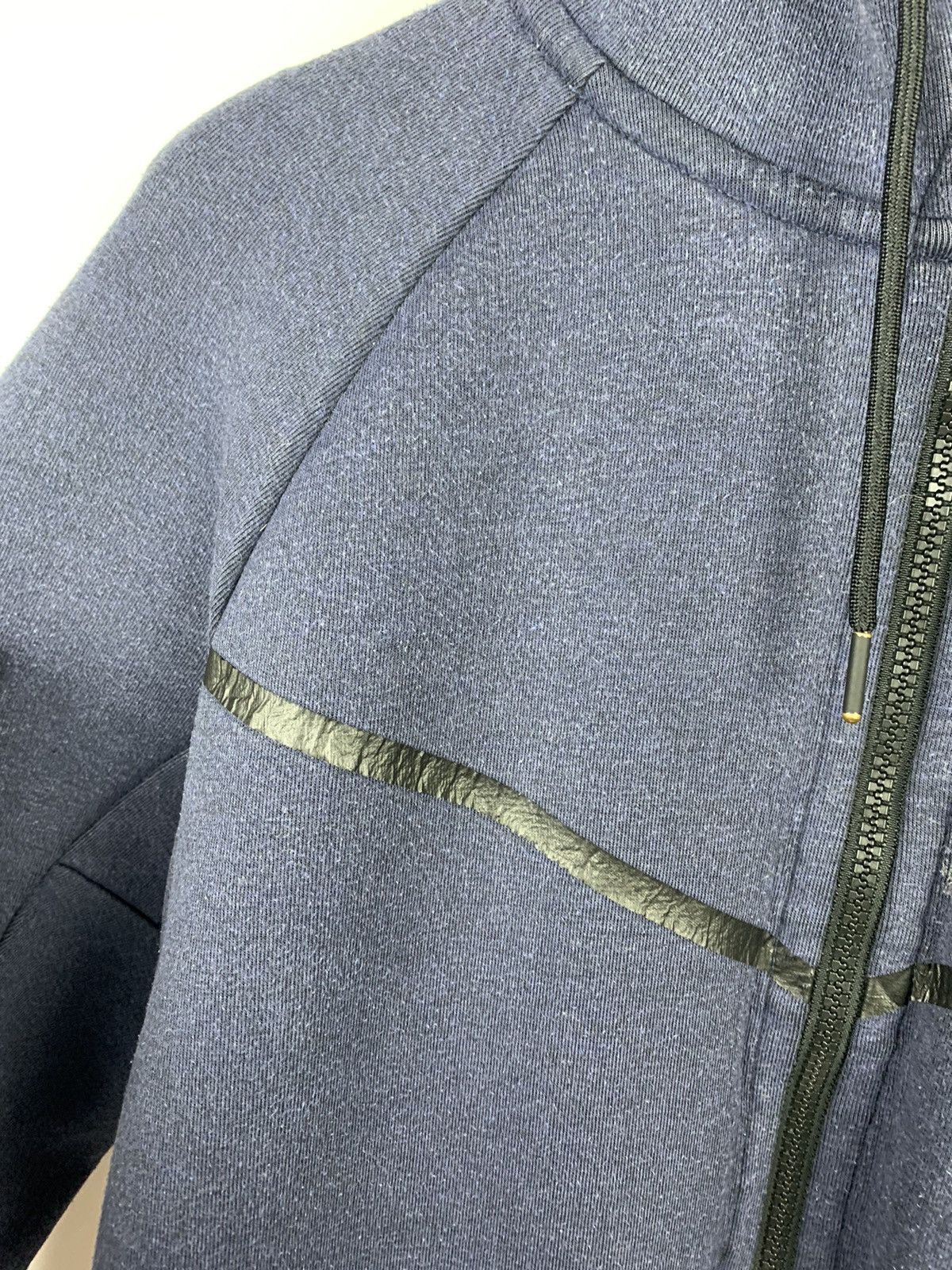 Nike Hype Y2K Nike Tech Fleece Full Zip Hoodie Navy Blue Faded Size US M / EU 48-50 / 2 - 6 Thumbnail