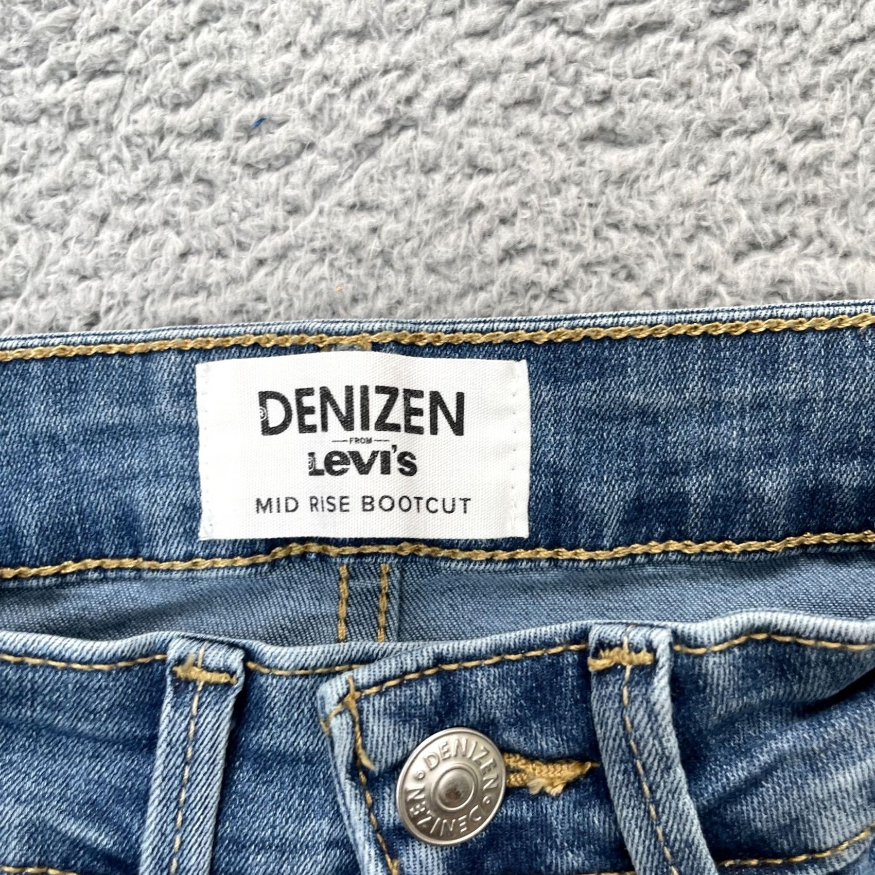 Levi's Levi's Jeans Womens 26x31 Denim Mid Rise Bootcut City Denizen by Levi's 5-Pocket Blue Cotton Polyester Spandex Regular Size 26 Womens Size 26" / US 2 / IT 38 - 3 Thumbnail