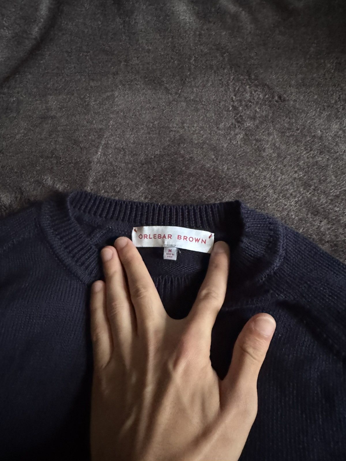 Orlebar Browne luxury sweater