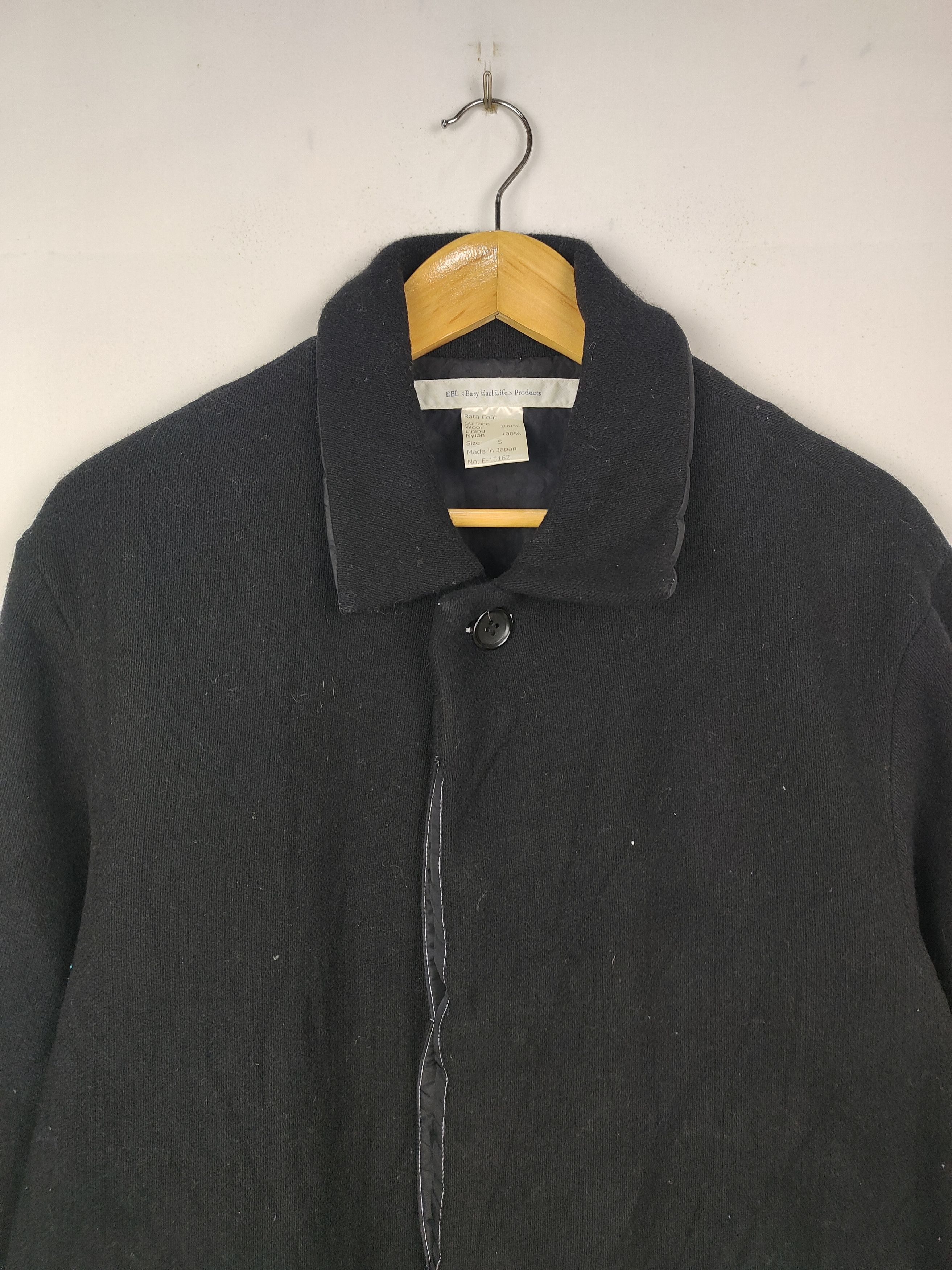 Japanese Brand Japanese Brand EEL Easy Earl Life Wool Rata coat Size US M / EU 48-50 / 2 - 2 Thumbnail