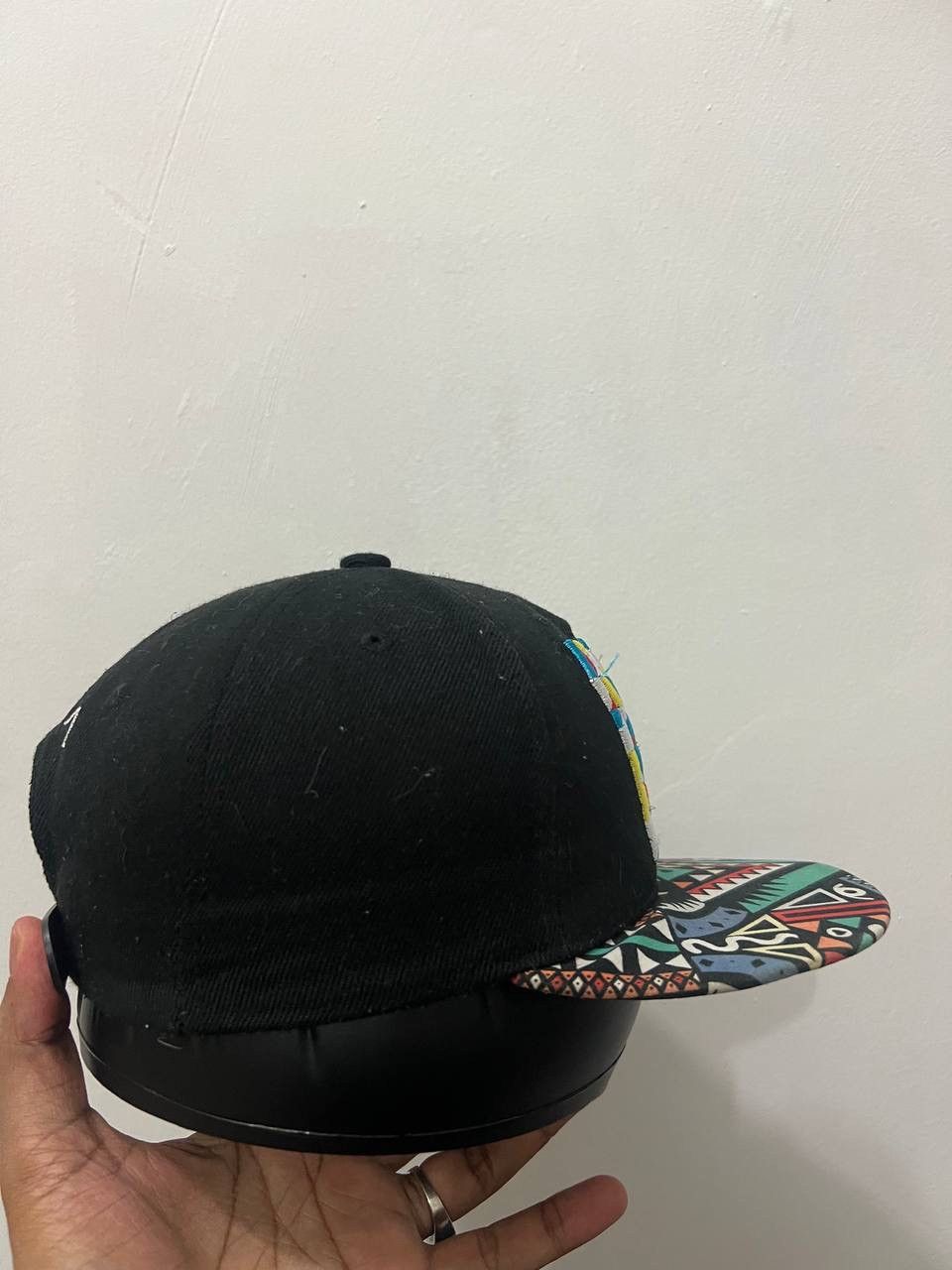 If Six Was Nine RVCA Multicolor Snapback Hat Size ONE SIZE - 4 Thumbnail