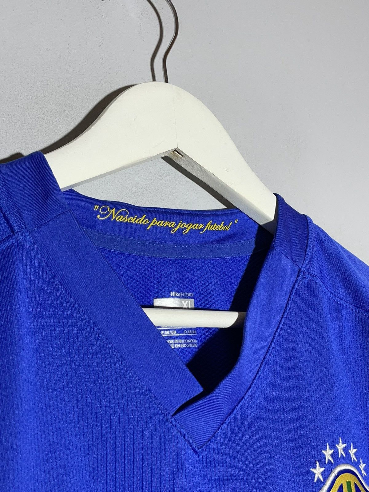 Nike × Vintage National Team Brazil Nike 2008 Home Y2k Football Shirt Size US XL / EU 56 / 4 - 3 Thumbnail