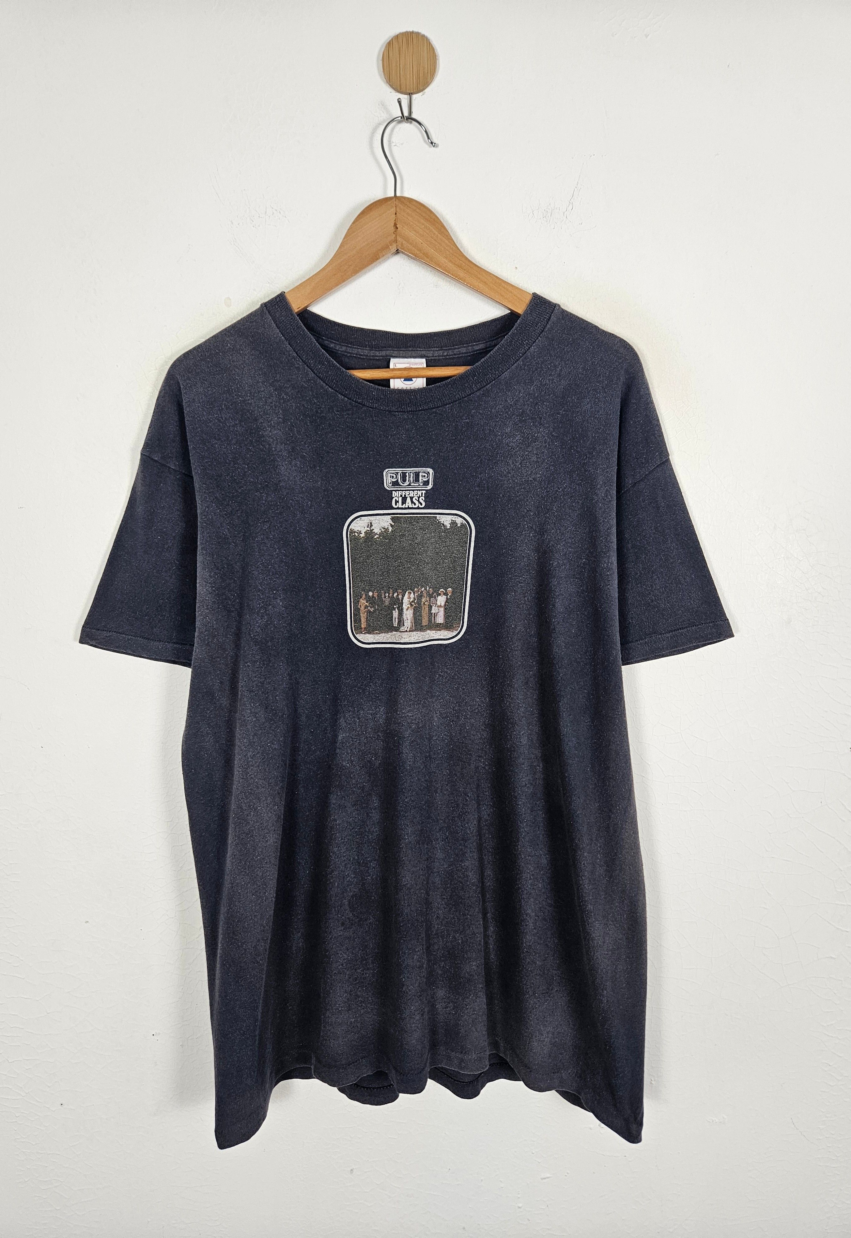 Band Tees Vintage Pulp Different Class tee 90s britpop shirt Size US L / EU 52-54 / 3 - 1 Thumbnail