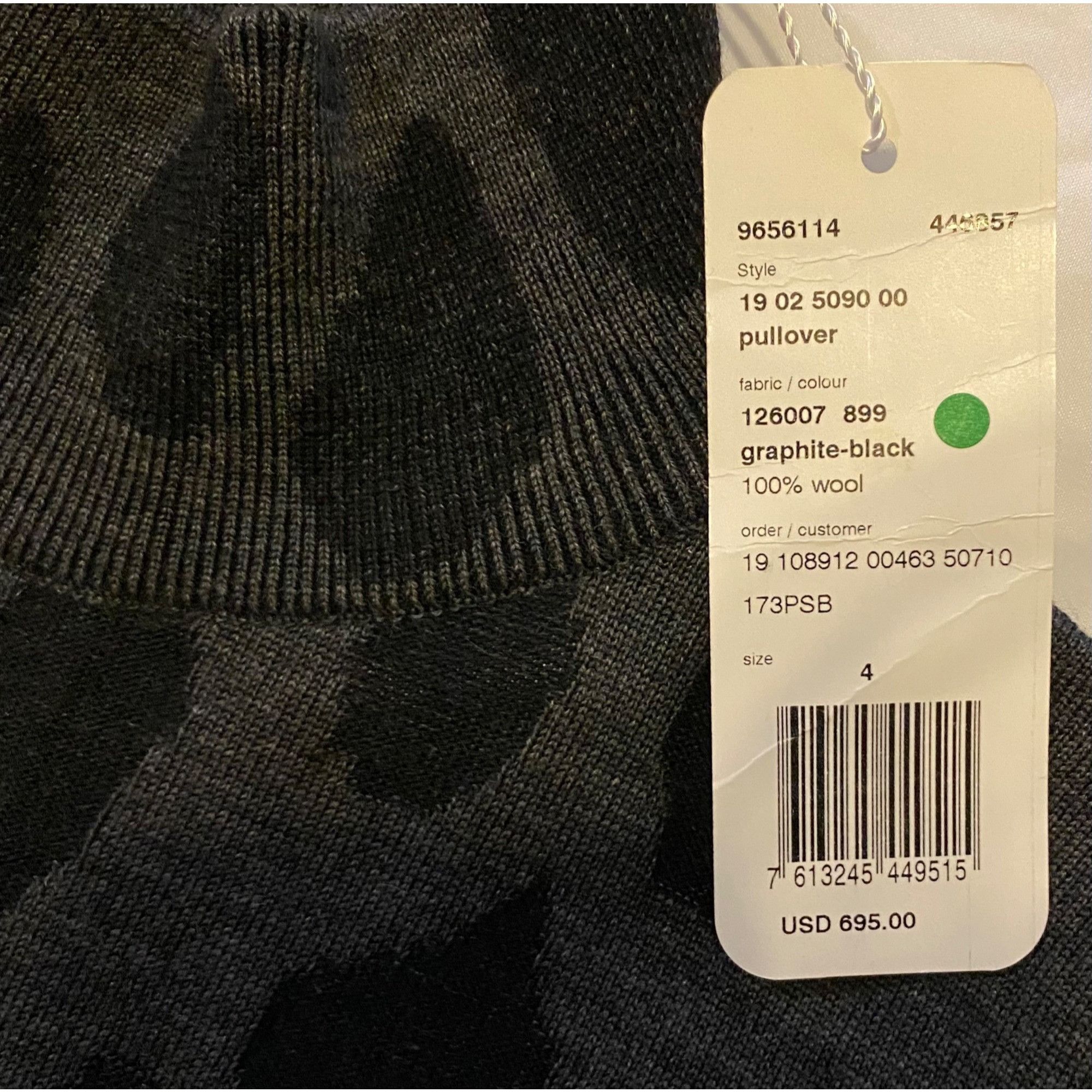 Akris $695 NWT Akris Punto 4 Animal Dot Jacquard Sweater Wool Pull Size S / US 4 / IT 40 - 7 Thumbnail