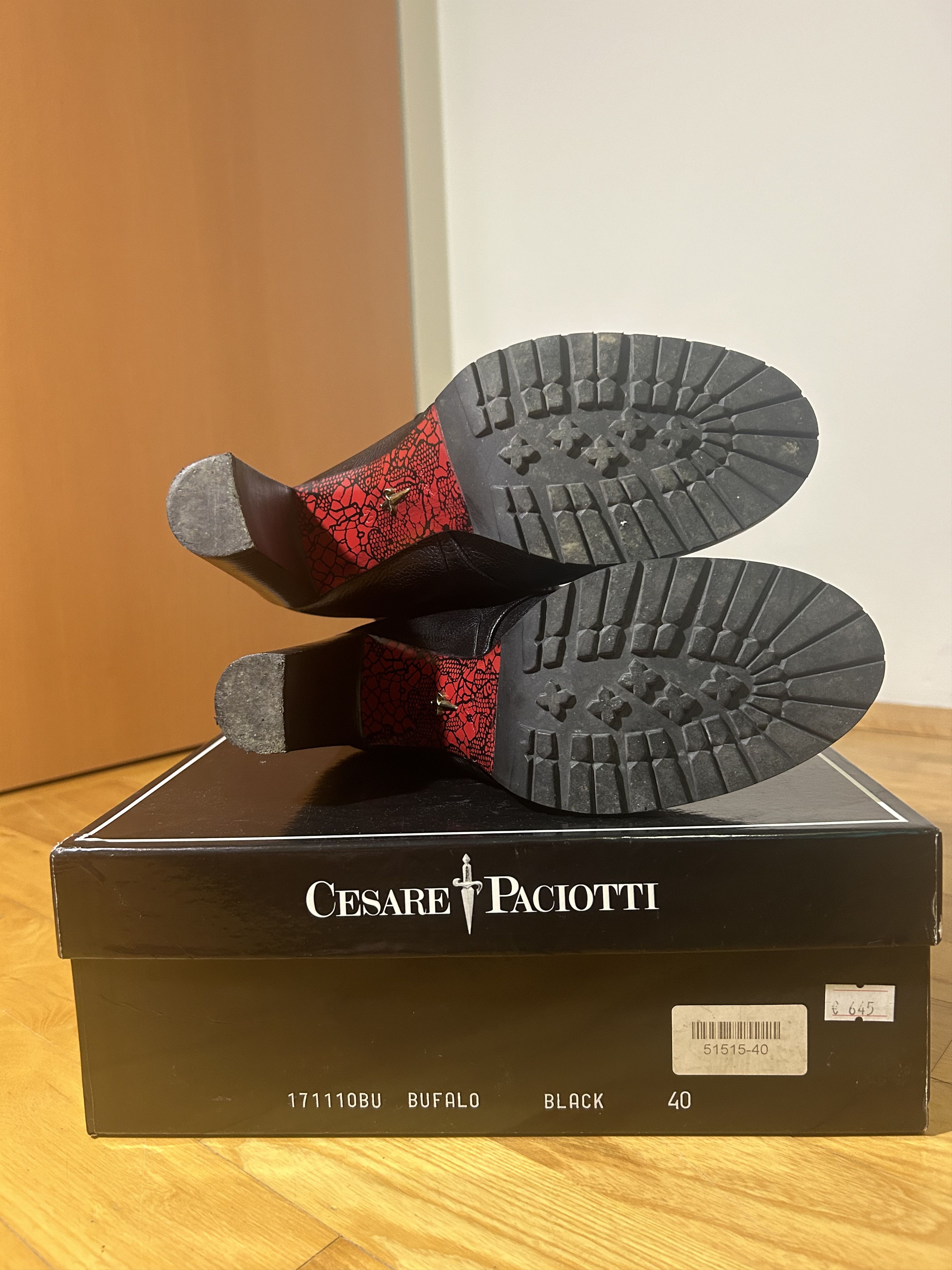 Paciotti Cesare Paciotti Victorian Lace-Up Buckle Boots Size US 9 / IT 39 - 6 Thumbnail