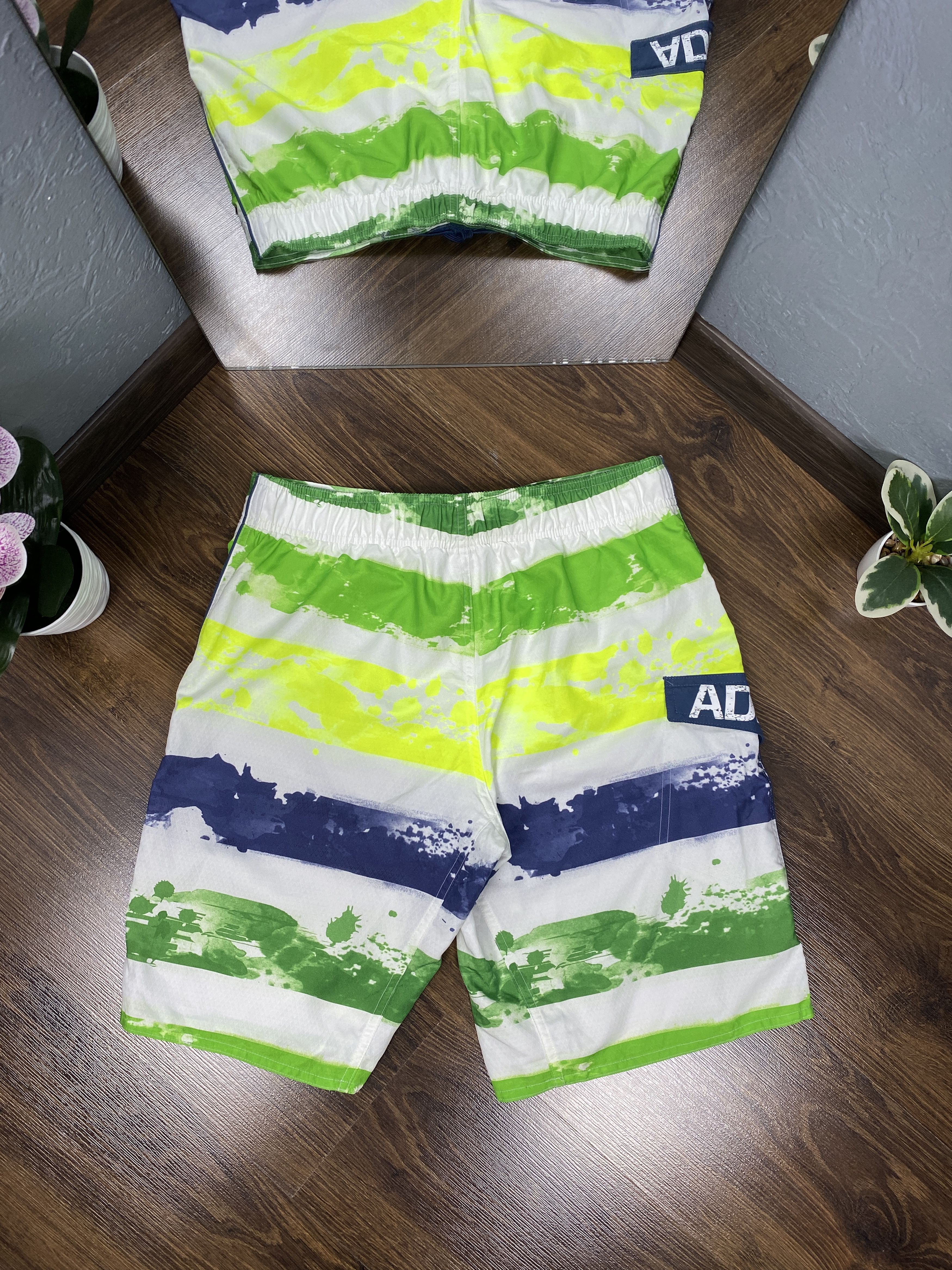 Adidas Adidas Vintage Mens Swimming Shorts Size US 30 / EU 46 - 6 Thumbnail