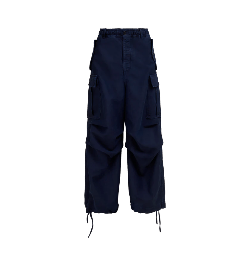 Marni o1h1sh11224 Cargo Trousers in Light Navy Size US 36 / EU 52 - 1 Thumbnail