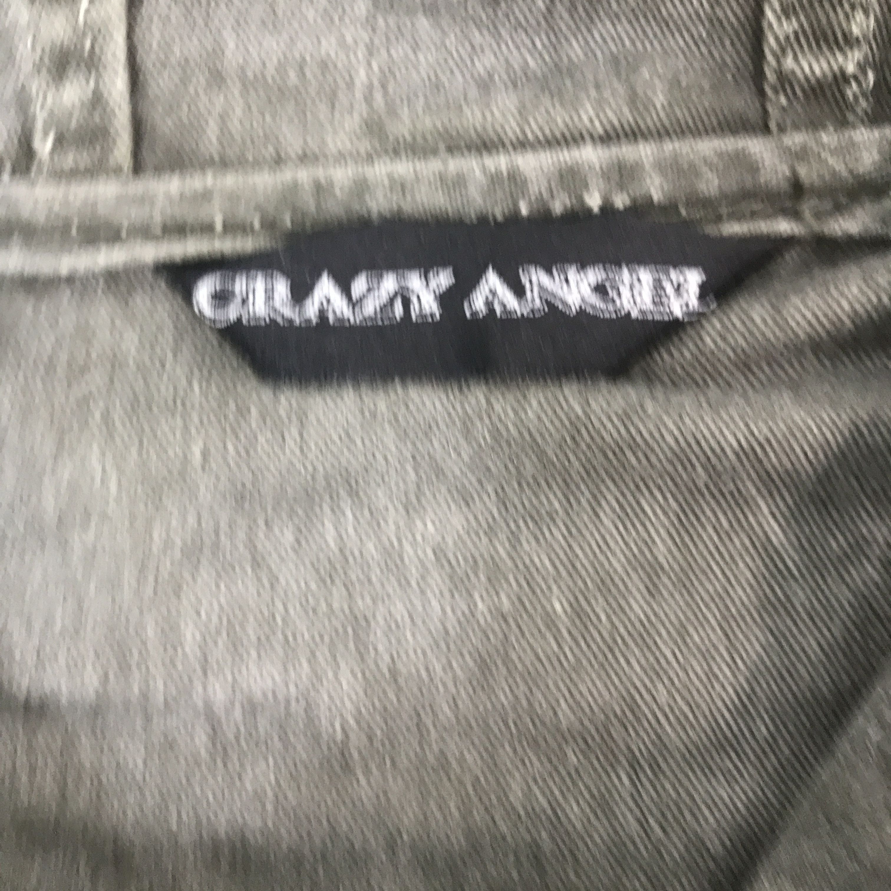 Japanese Brand × Vintage Vintage Crazy Angel Black Faded Hoodie Jacket Size US L / EU 52-54 / 3 - 9 Thumbnail