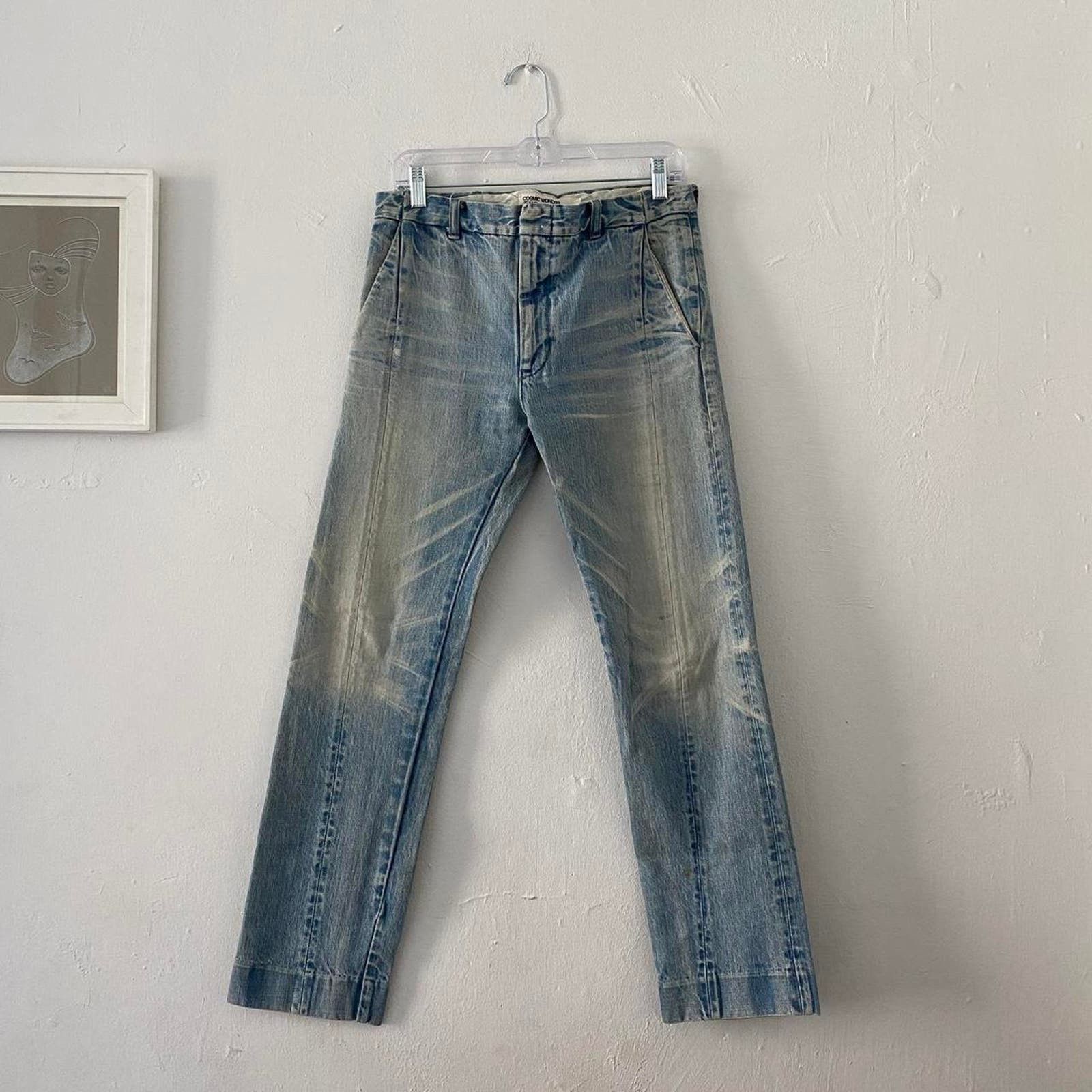 image of Cosmic Wonder Japanese Denim Jeans in Blue, Women's (Size 26)