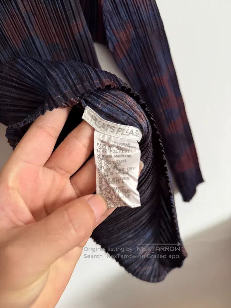 Issey Miyake Issey Miyake Dark Floral Top Size L / US 10 / IT 46 - 6 Thumbnail